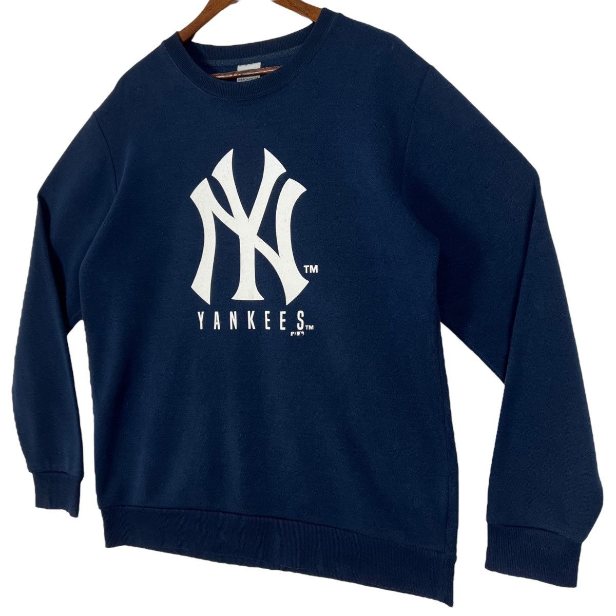 MLB × New York Yankees × Vintage Vintage New York Yankees Crew Neck Size US XXL / EU 58 / 5 - 3 Thumbnail