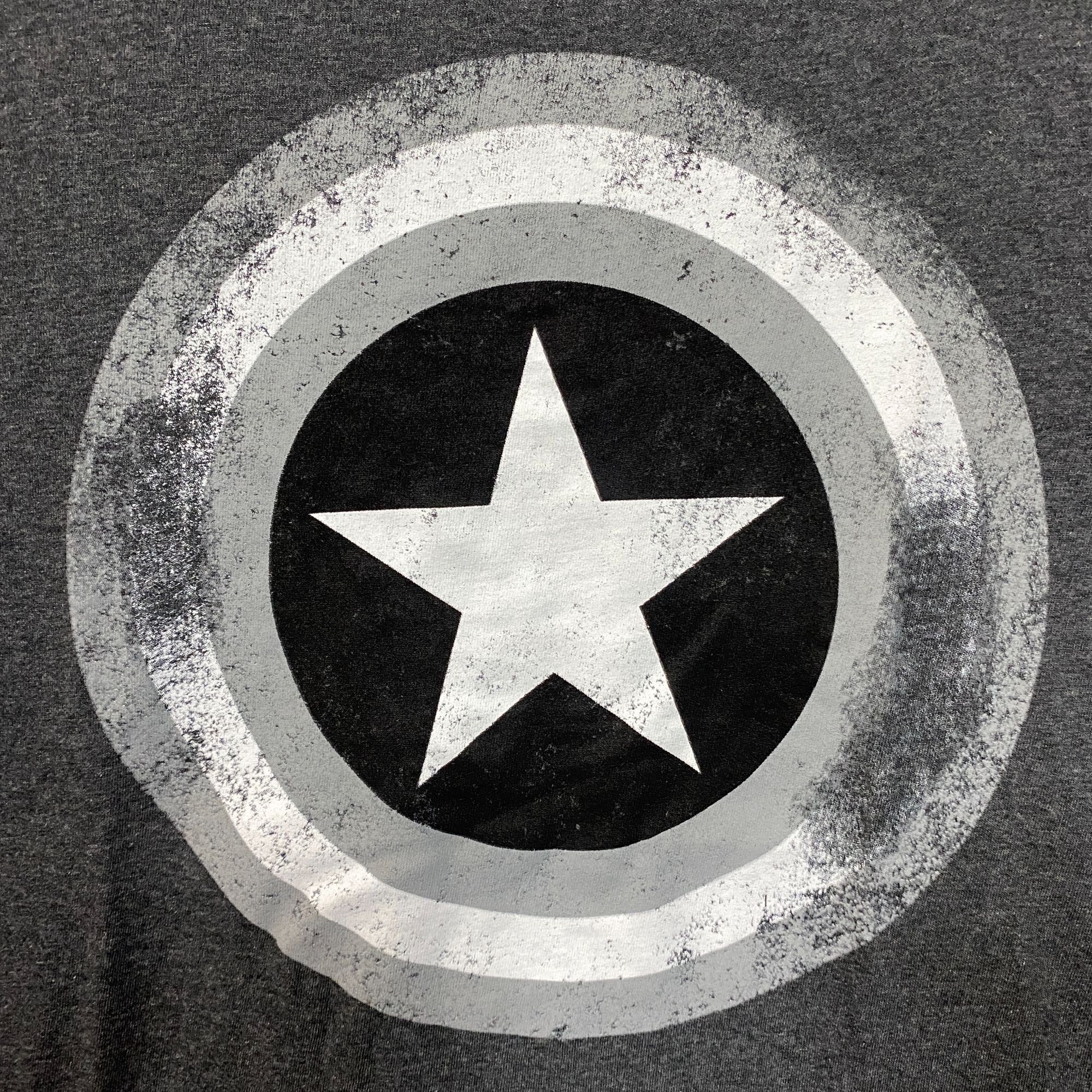 Marvel Comics Marvel Captain America Shiel Graphic Design T-Shirt Small Size US S / EU 44-46 / 1 - 2 Thumbnail
