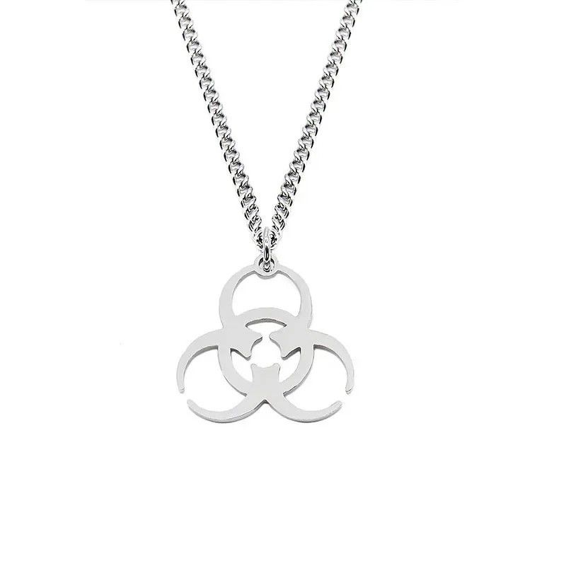 Japanese Brand × Jewelry Harajuku Biochemical Crisis Pendant Necklace Y2K Size ONE SIZE - 5 Thumbnail