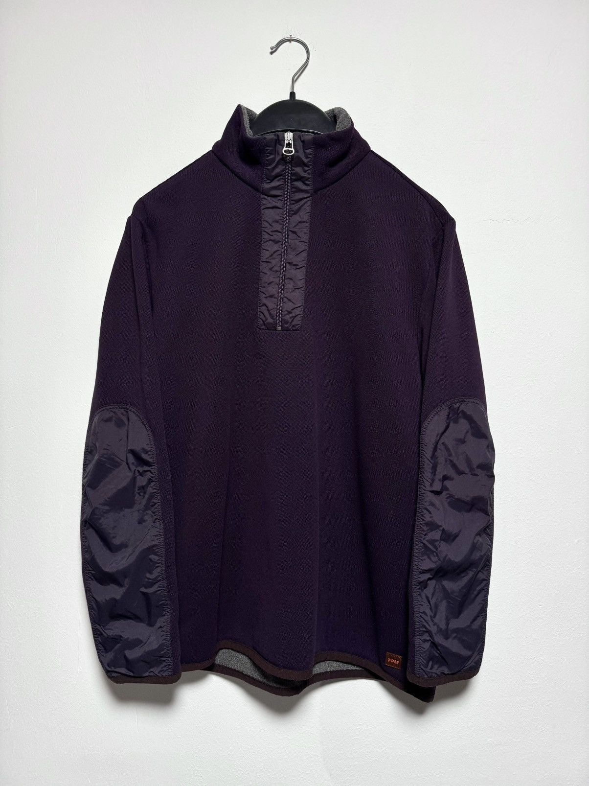 Hugo Boss Vintage Hugo Boss 1/4 zip Pullover Prada Style 00s Old money Size US L / EU 52-54 / 3 - 1 Thumbnail
