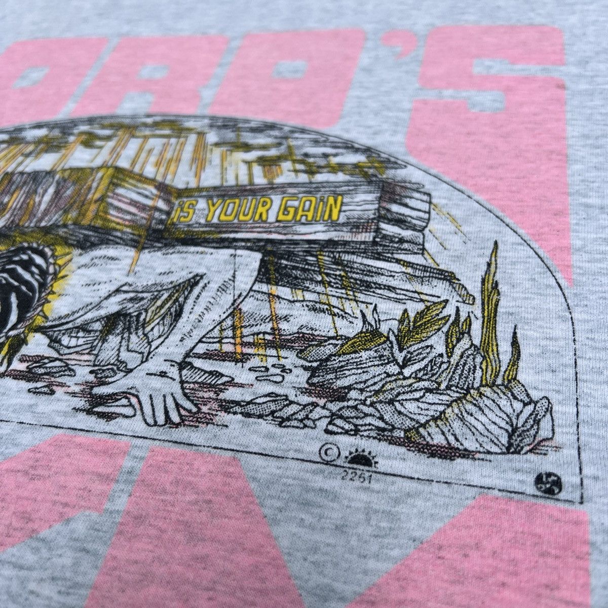 Vintage Vintage 90s Lord’s Gym God Jesus Bible Holy Tee 2XL Size US XXL / EU 58 / 5 - 8 Thumbnail