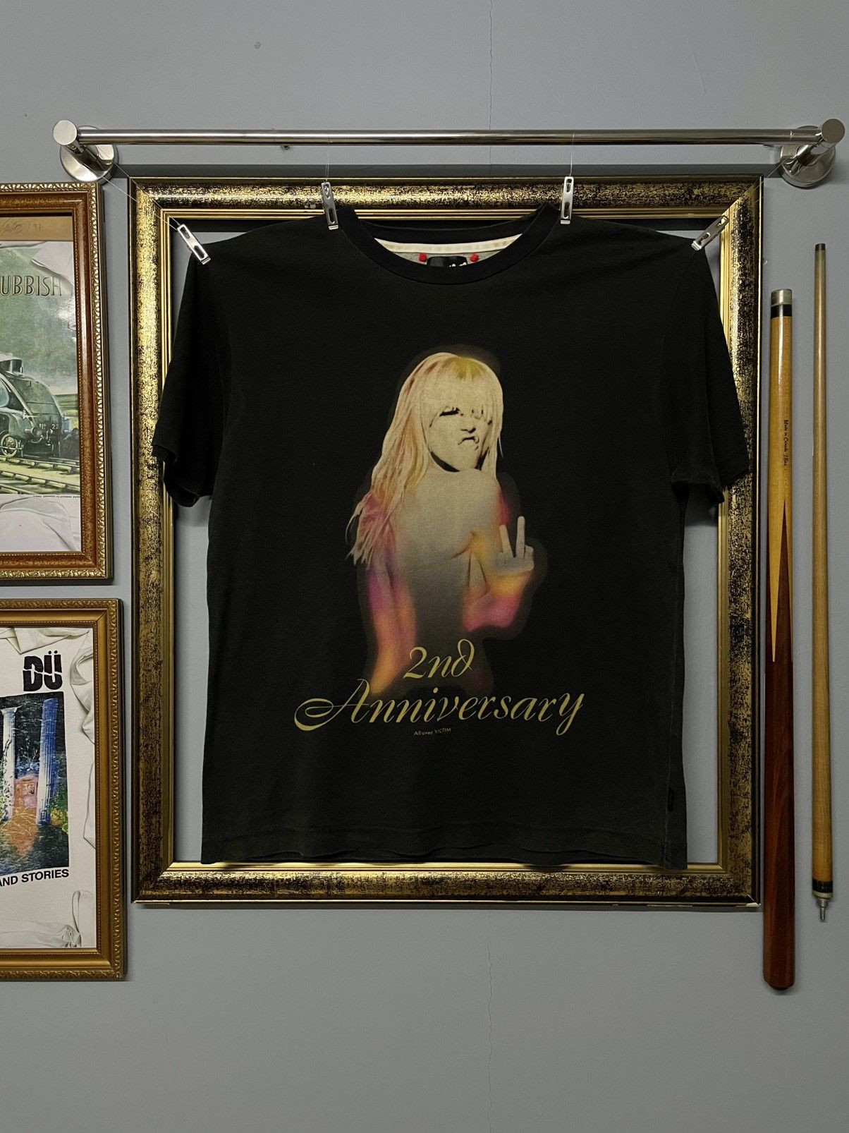 Designer × Japanese Brand × Vintage Vintage Japan Designer Victim Anarchy Naked Girl Fuck Tshirt Size US M / EU 48-50 / 2 - 1 Thumbnail