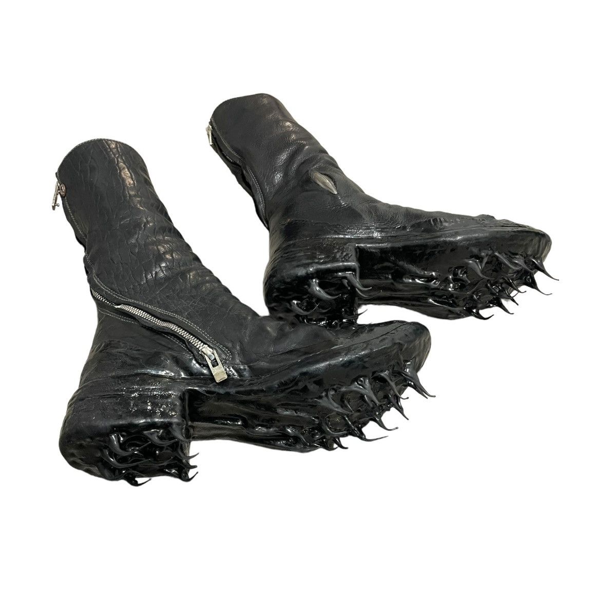 Carol Christian Poell Ccp prosthetic drip boots Size US 8.5 / EU 41-42 - 4 Thumbnail