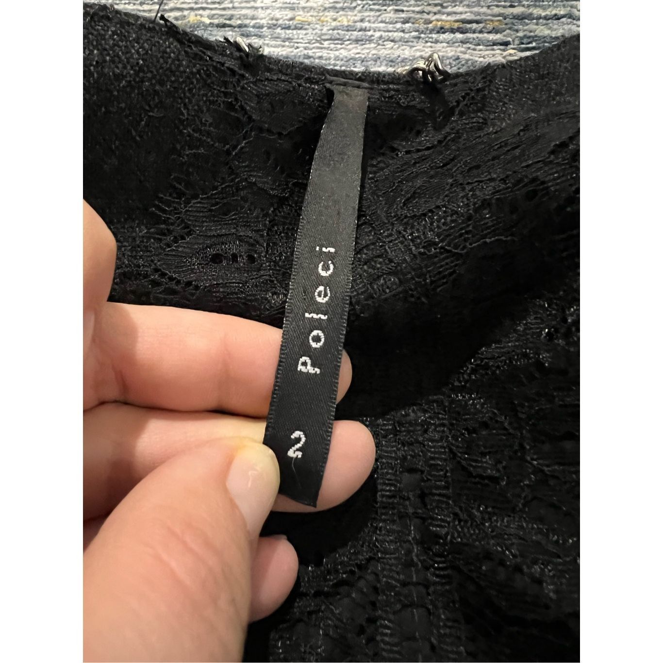 Other Poleci black coat jacket wool blend size 2 Size XS / US 0-2 / IT 36-38 - 5 Thumbnail