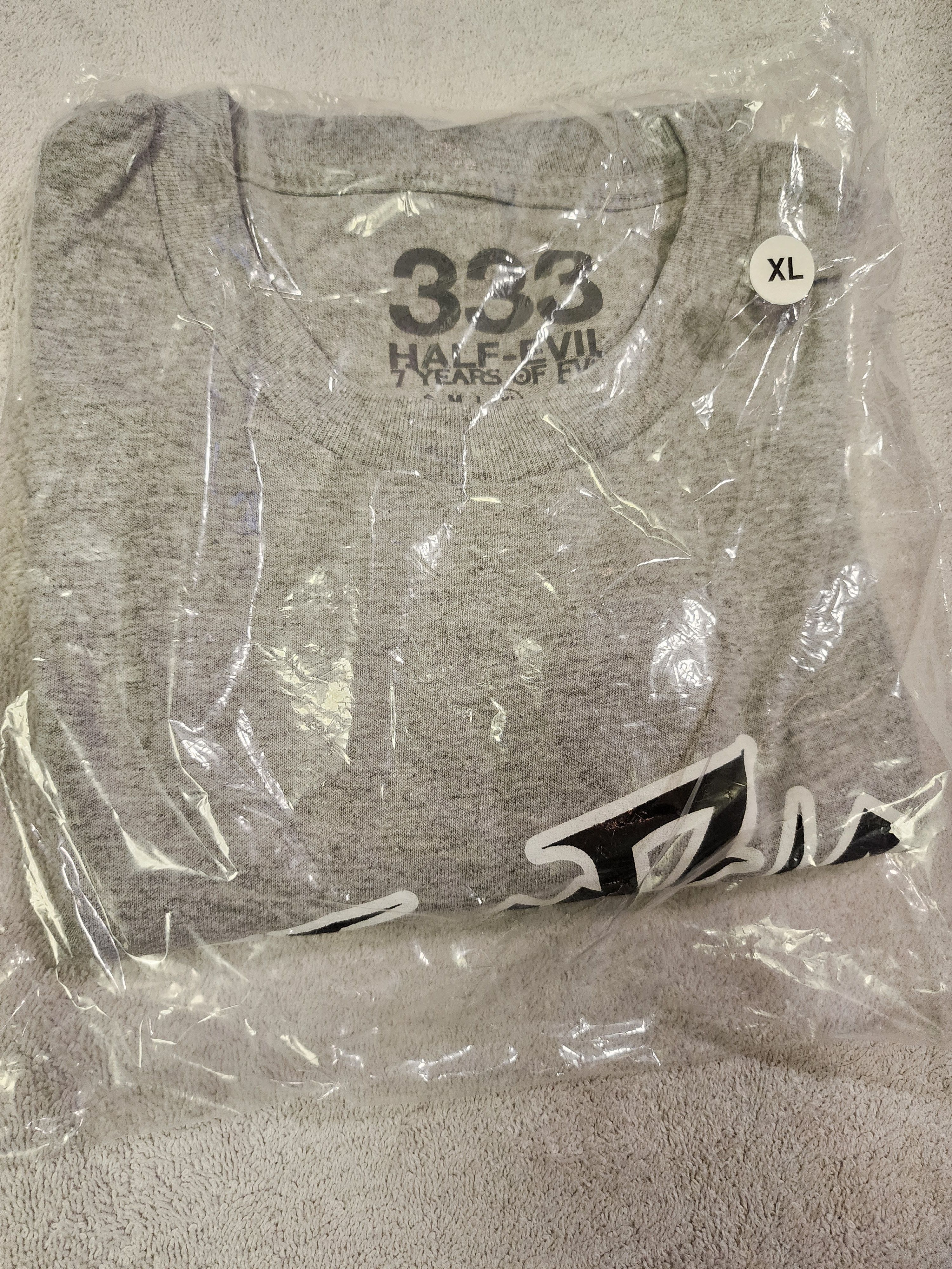 Half Evil Half Evil 7 Year 333 Logo Shirt Size US XL / EU 56 / 4 - 2 Thumbnail