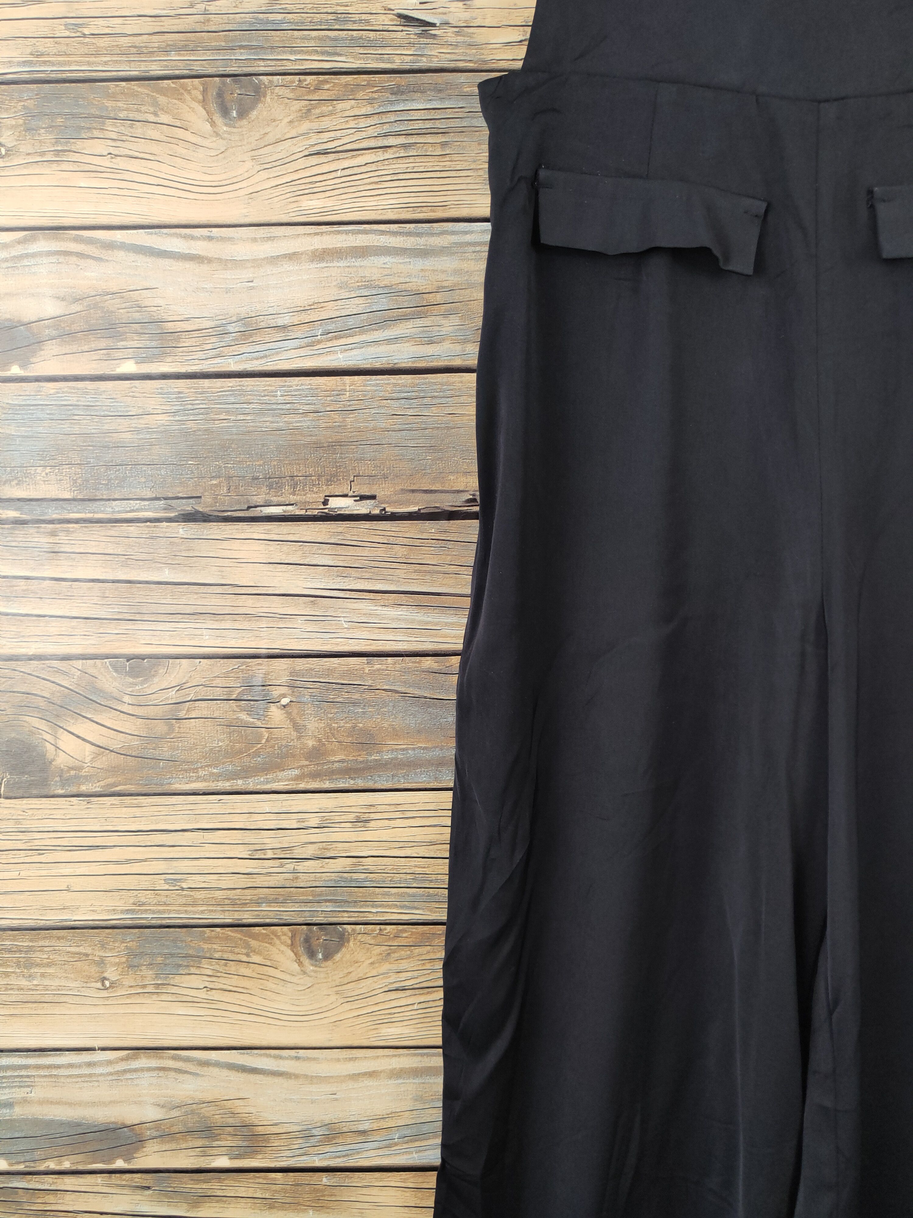 Japanese Brand × Vintage Vintage 💥 Summer Studio Black Jumpsuits Size 26" / US 2 / IT 38 - 6 Thumbnail