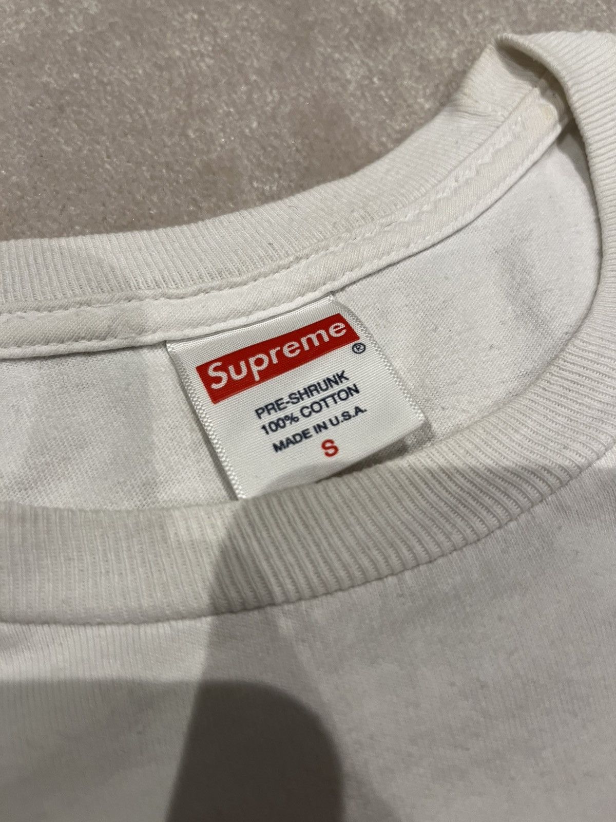 Supreme Supreme balcony tee Size US S / EU 44-46 / 1 - 3 Thumbnail