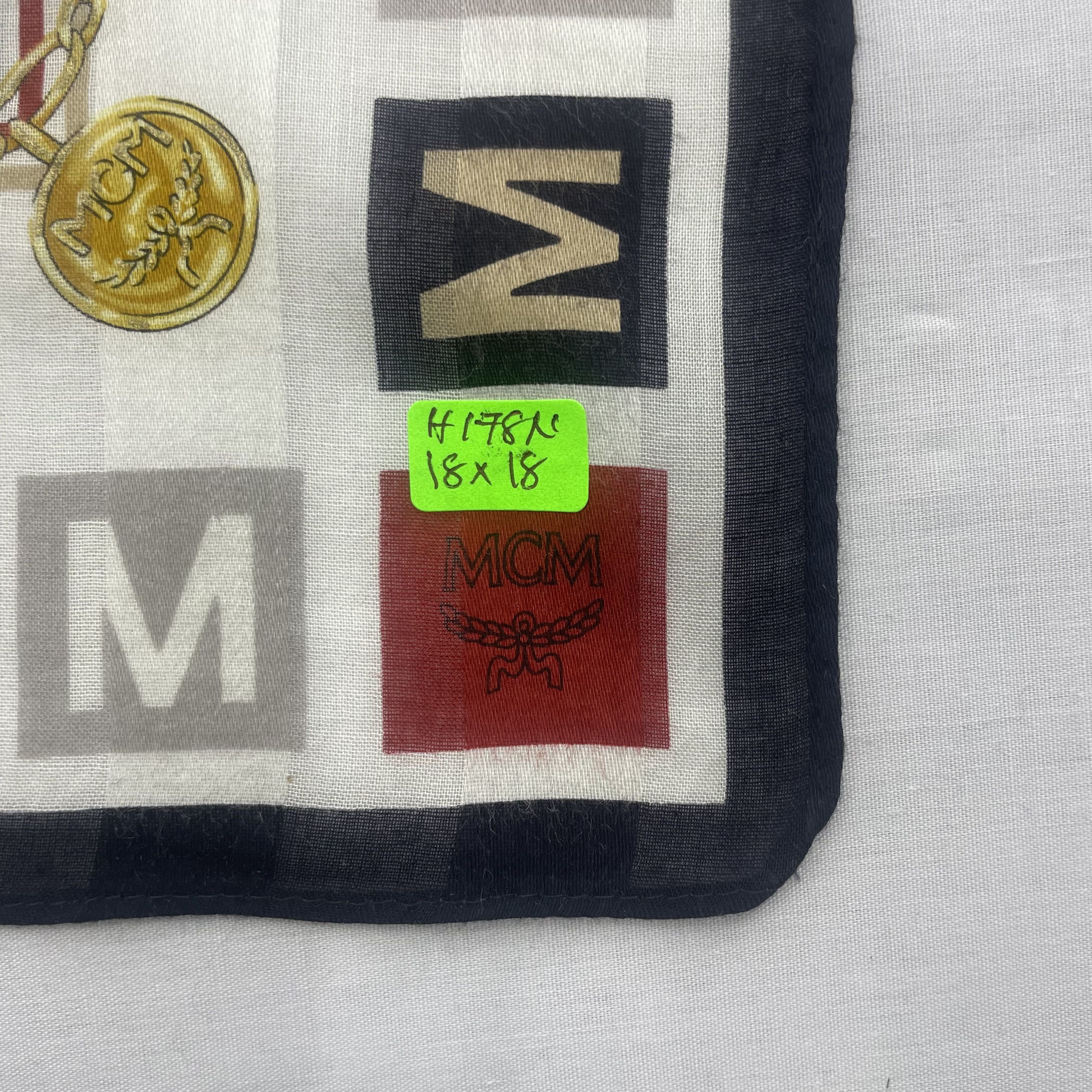 MCM Vintage MCM Handkerchief Neckerchief H178N Size ONE SIZE - 2 Thumbnail