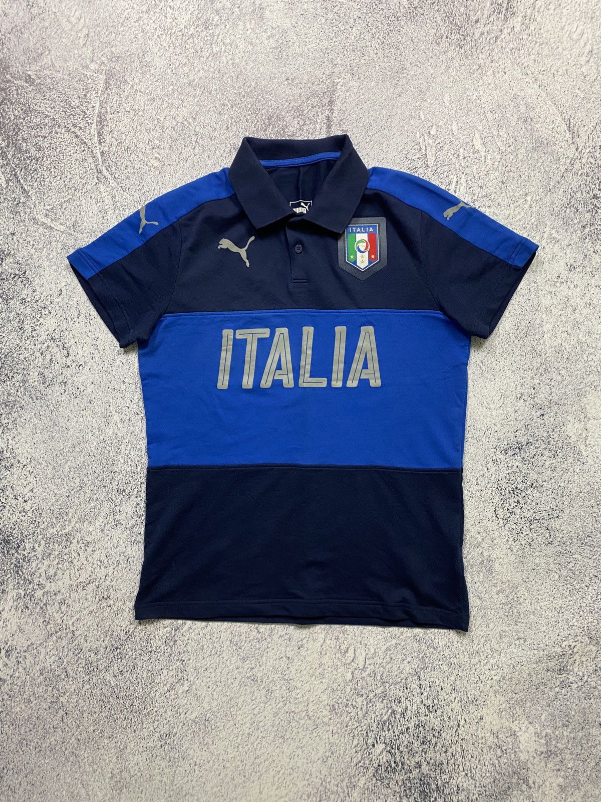 Puma Italy 2016 2017 Polo Football Shirt Puma Soccer Jersey Size US M / EU 48-50 / 2 - 1 Thumbnail