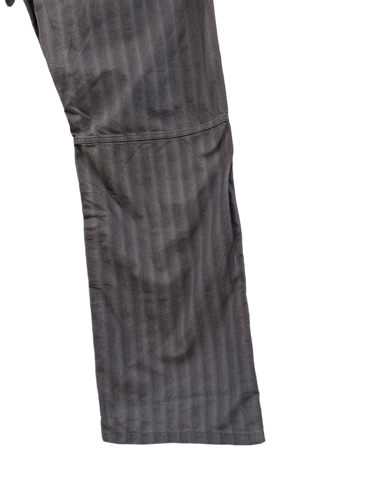 PPFM Vintage PPFM Loose Wide Leg HBT Striped Trouser Pant Size US 32 / EU 48 - 18 Thumbnail