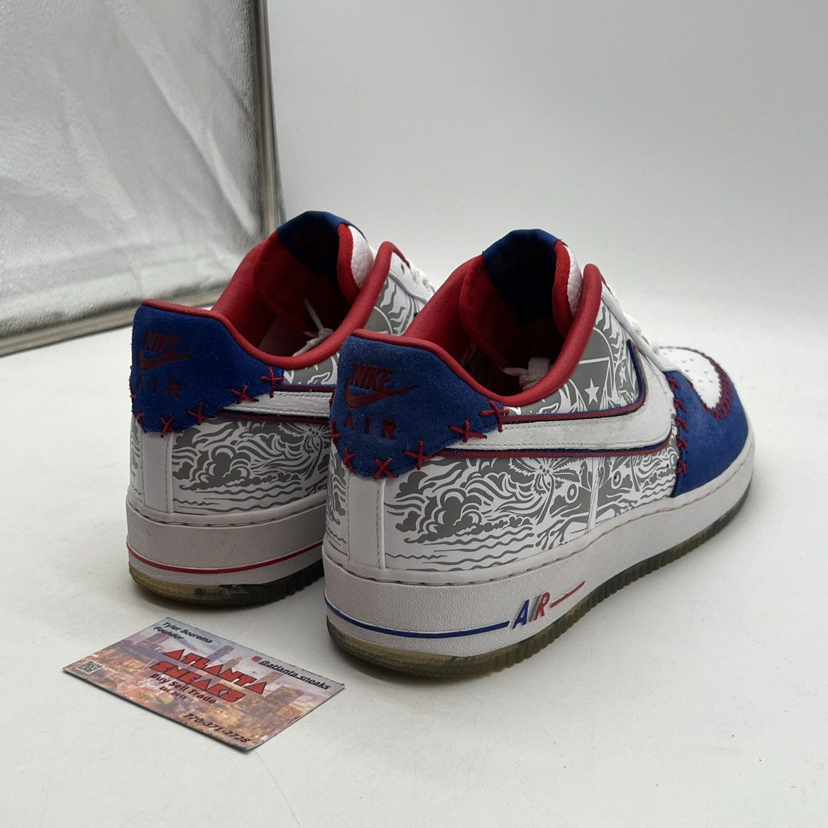Nike Air Force 1 Puerto Rico Size US 11 / EU 44 - 5 Thumbnail