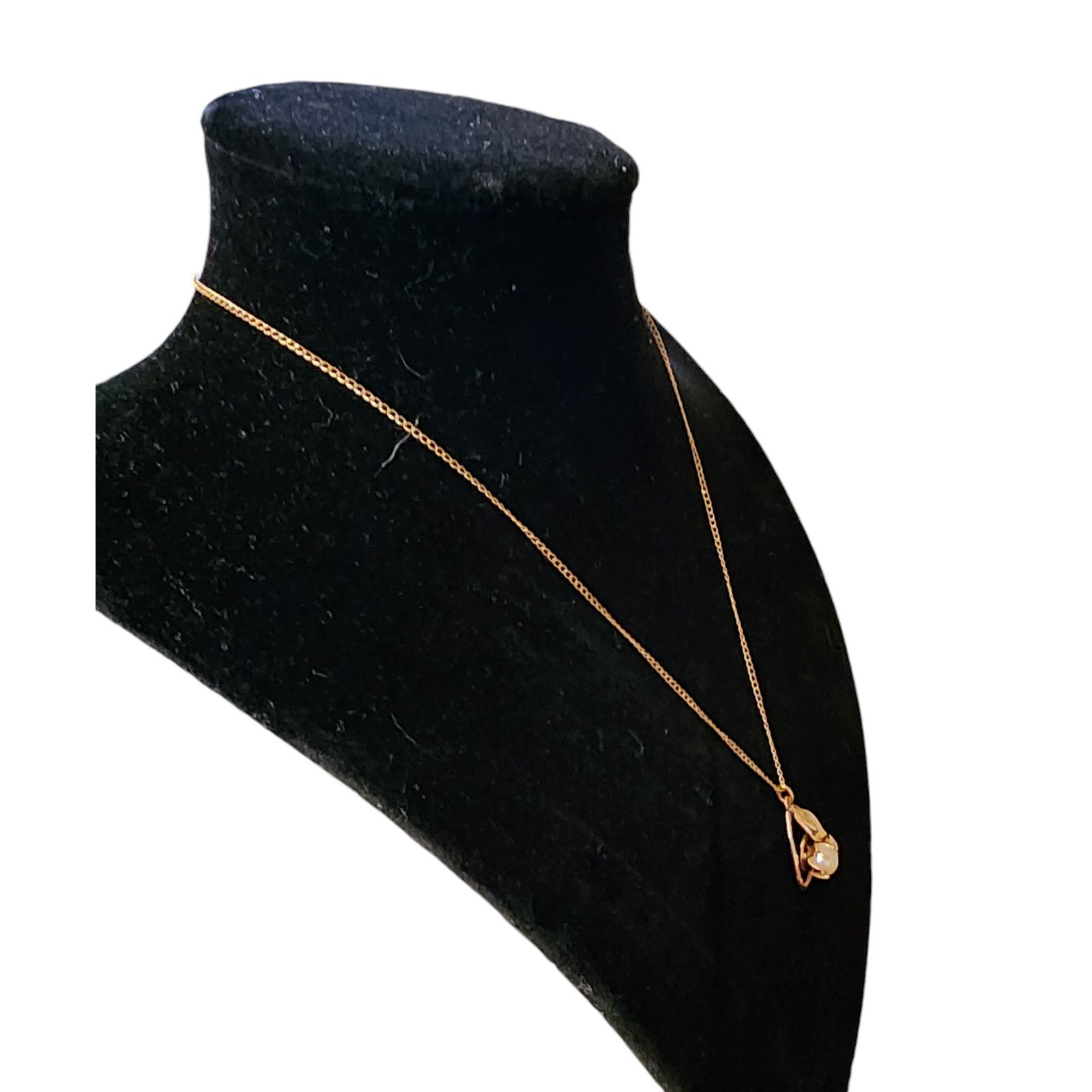 The Unbranded Brand Unbranded 12/20 gold filled faux pearl pendant necklace Size ONE SIZE - 4 Thumbnail