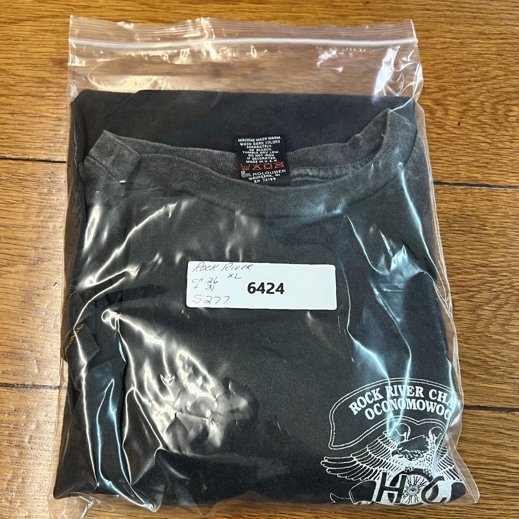 Harley Davidson Harley Davidson Mens Gray Shirt XL Rock River Chapter Oconomowoc Wisc Size US XL / EU 56 / 4 - 8 Thumbnail