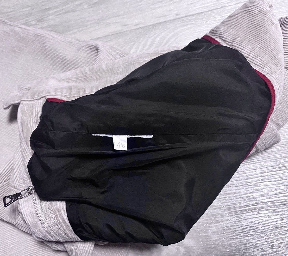 Prada Prada Linea Rossa Red Tab Beige Flared Corduroy Pant Trouser Size US 30 / EU 46 - 17 Thumbnail