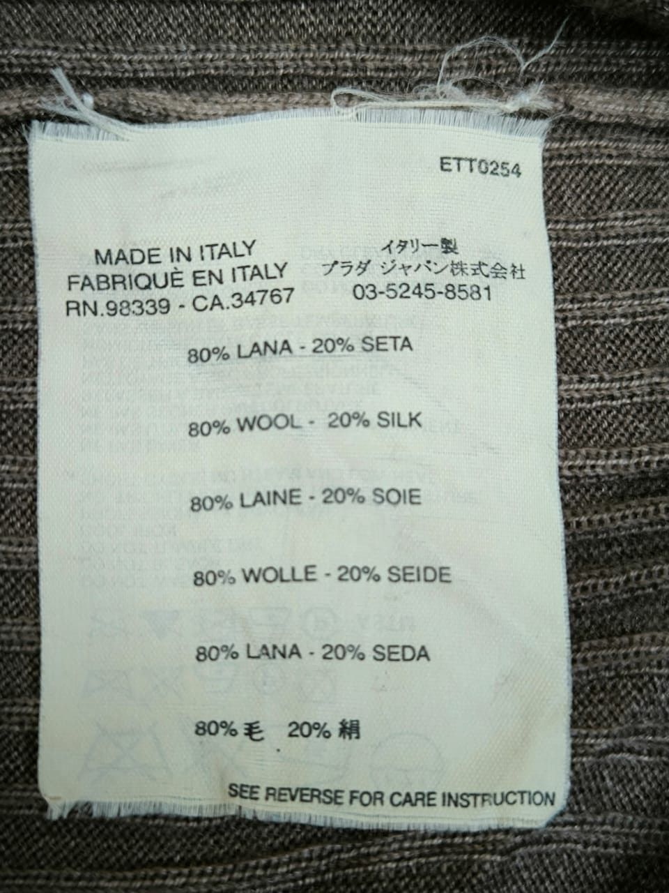Prada × Vintage Vintage Cardigan Prada Size M / US 6-8 / IT 42-44 - 7 Thumbnail