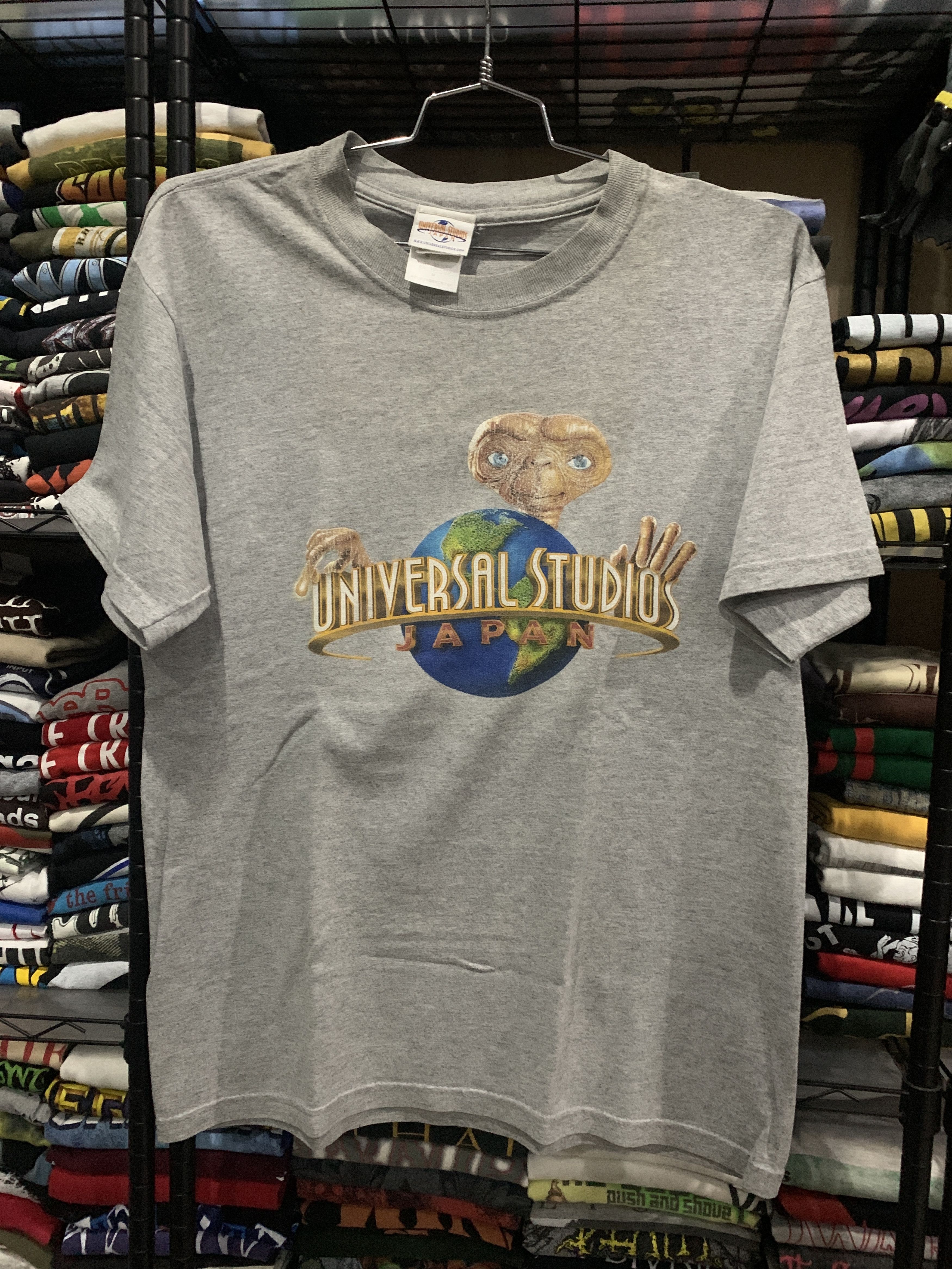 image of Vintage Et The Extra Terrestrial Movie Tshirt in Mist Grey, Men's (Size Medium)
