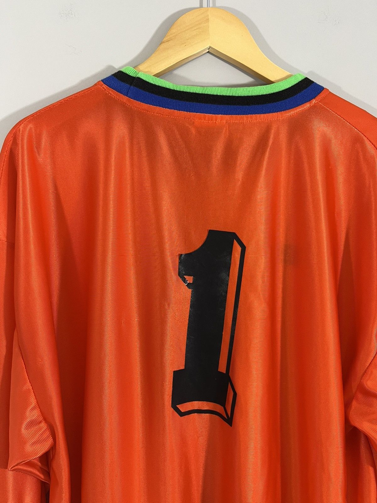 Vintage Distressed San Diego Cali Soccer Goalie Jersey Size US L / EU 52-54 / 3 - 11 Thumbnail