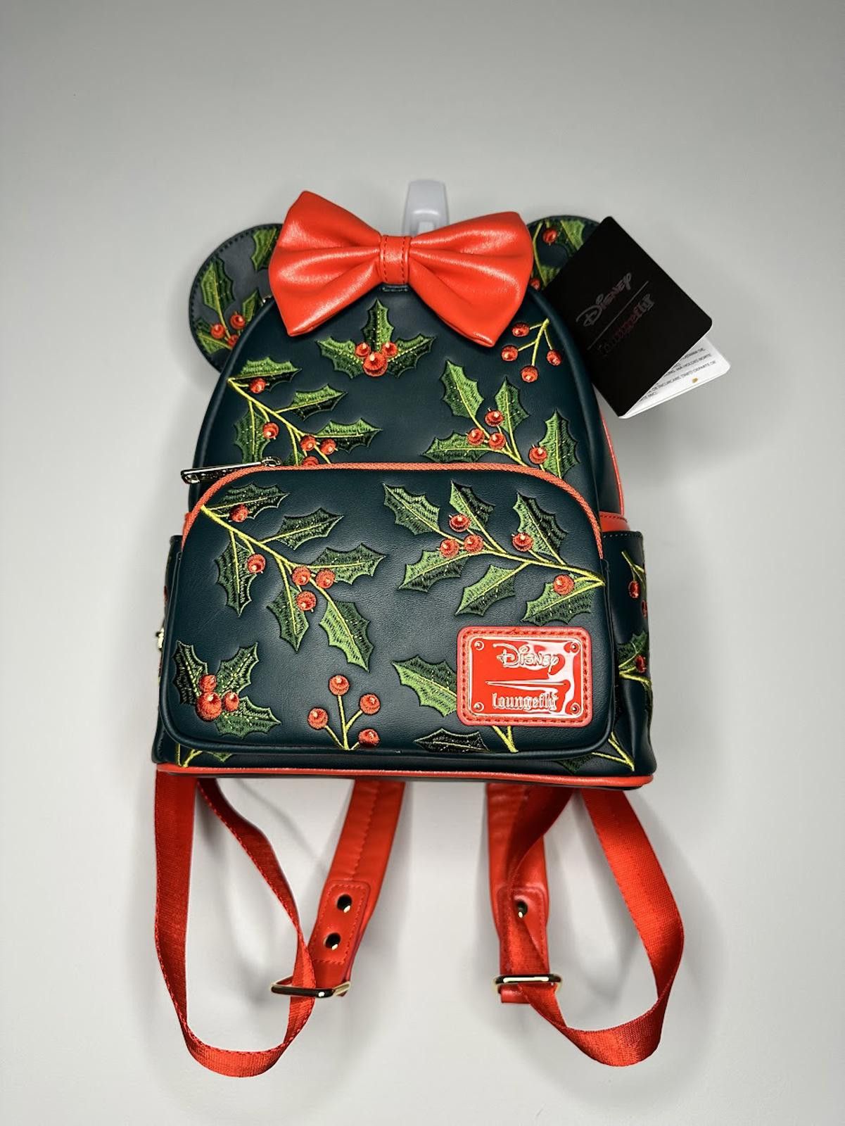 Other NWT Loungefly Disney Minnie Mouse Holiday Ears Mini Backpack Size ONE SIZE - 1 Preview