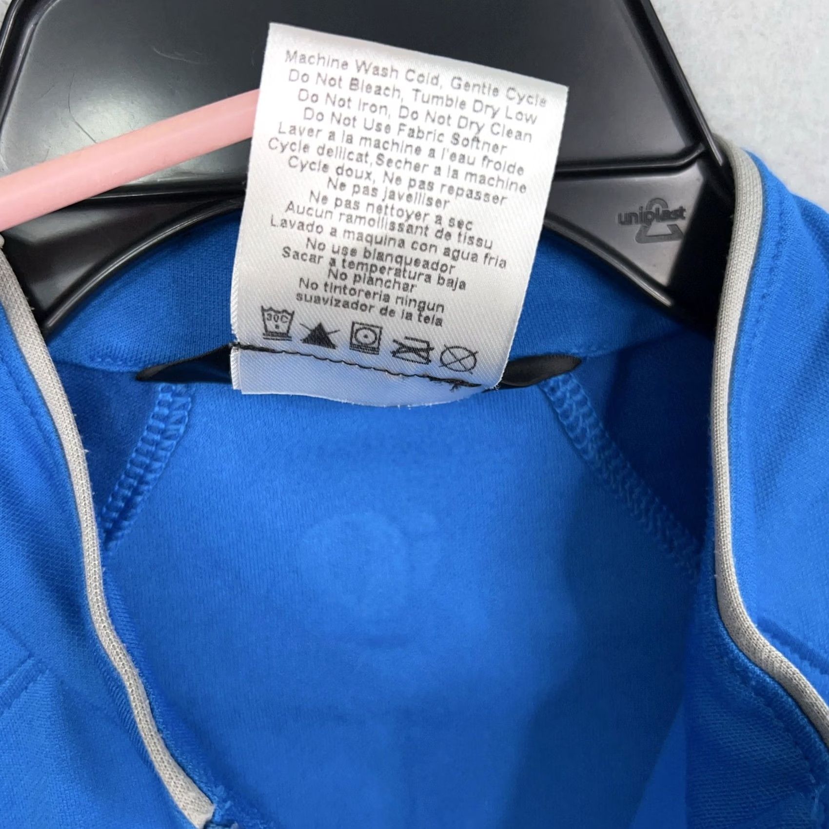 PEARL iZUMi Pearl Izumi Cycling Jersey Mens Large Blue Black Short Sleeve Bike Shirt Pocket Size US L / EU 52-54 / 3 - 5 Thumbnail
