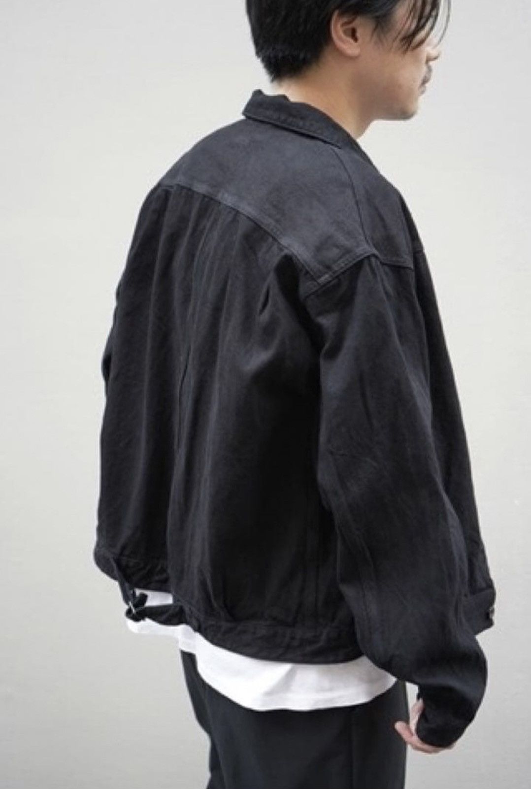 Comoli Rare Comoli 20AW Black Type 1 Denim Jacket Size XL Size US XL / EU 56 / 4 - 9 Thumbnail