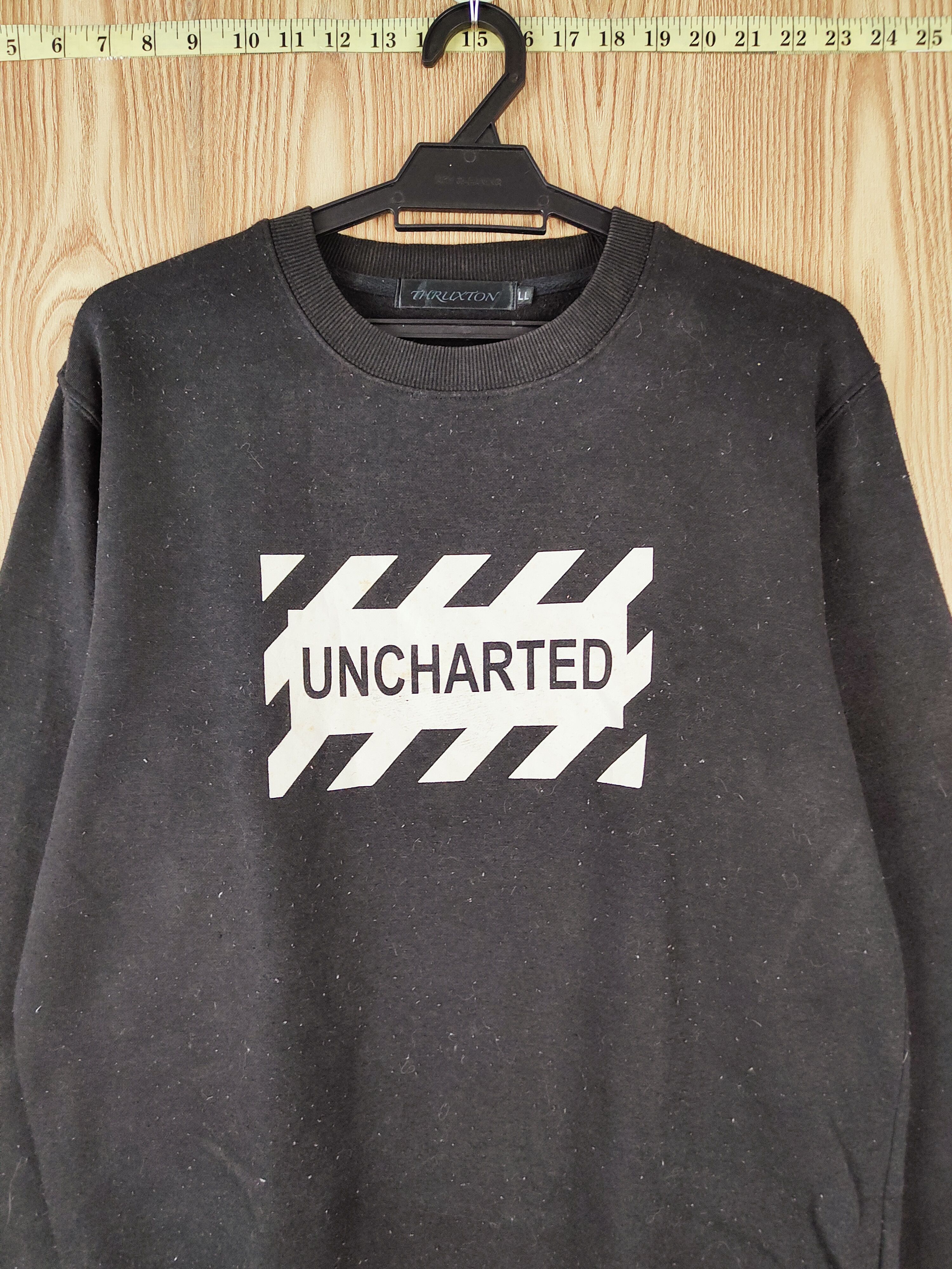 Japanese Brand × Vintage Vintage & Rare by Thruxton Black Sweatshirts Size US L / EU 52-54 / 3 - 2 Thumbnail