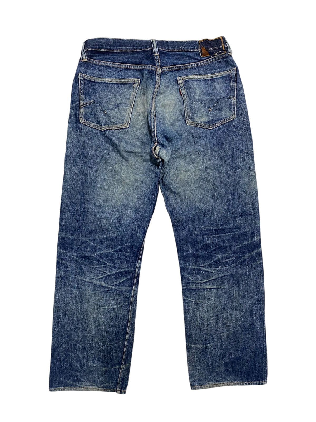 Full Count & Co. Vintage Full Count Co Hidden Rivet Selvedge Jeans Size US 34 / EU 50 - 2 Thumbnail