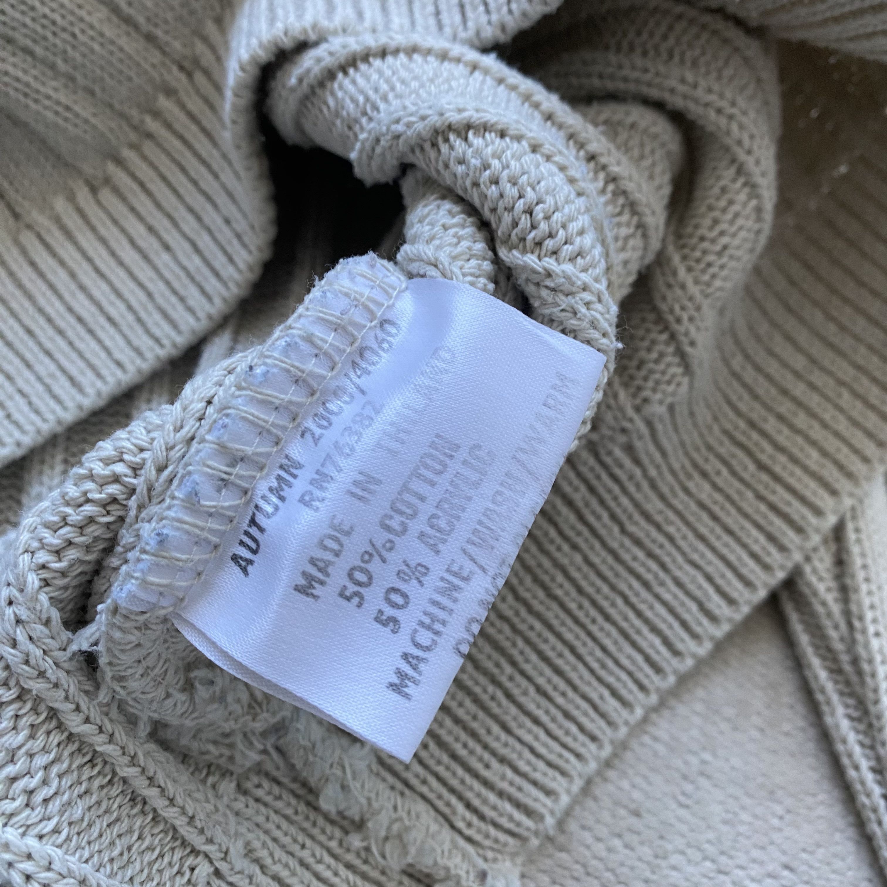 Timberland Vintage 90s Timberland Heavy Ribbed Knit Sweater Boxy Size US M / EU 48-50 / 2 - 8 Thumbnail