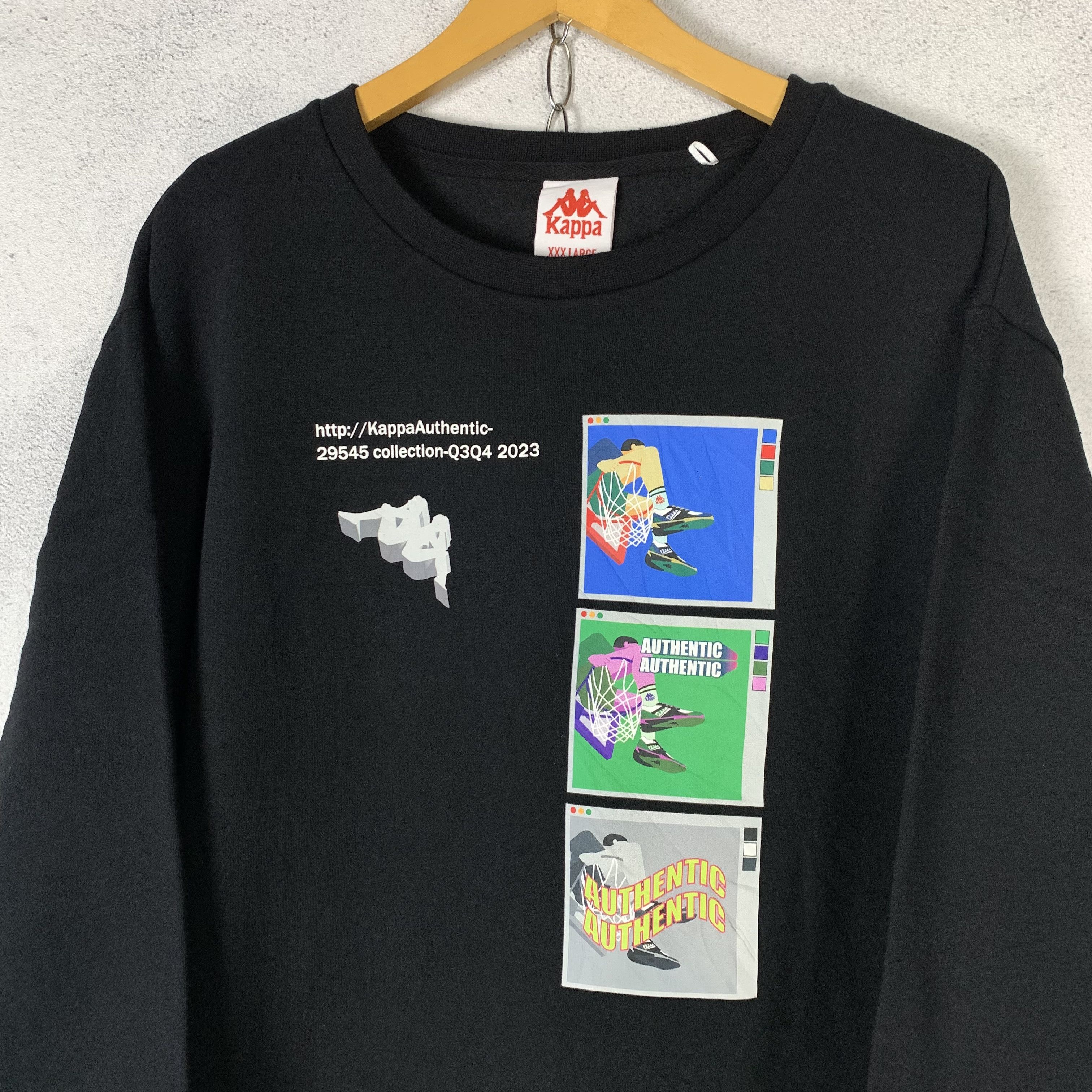 Kappa Kappa Authentic 29545 Collection Q3Q4 2023 Sweatshirt Size US XXL / EU 58 / 5 - 2 Thumbnail