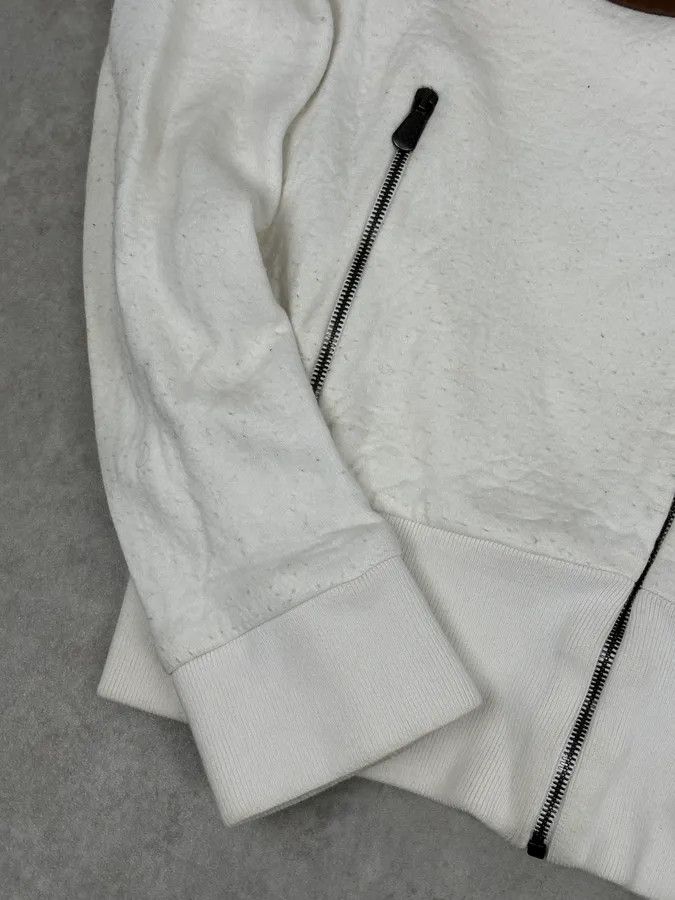 Bottega Veneta Bottega Veneta White Brown & Red Tricolor Track Jacket Size S / US 4 / IT 40 - 10 Thumbnail