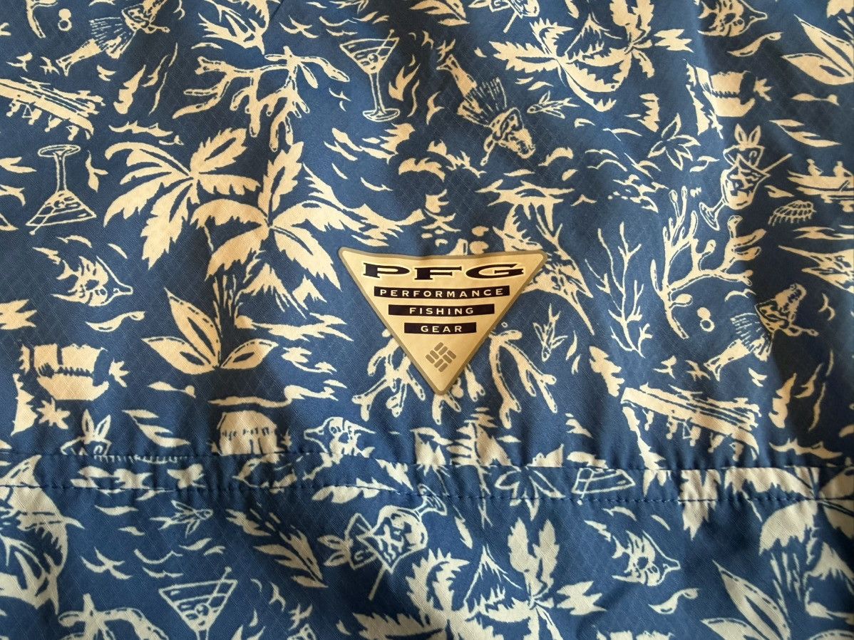 Columbia Columbia PFG Shirt Tropical Hawaiian Vented Short Sleeve Size US M / EU 48-50 / 2 - 6 Thumbnail