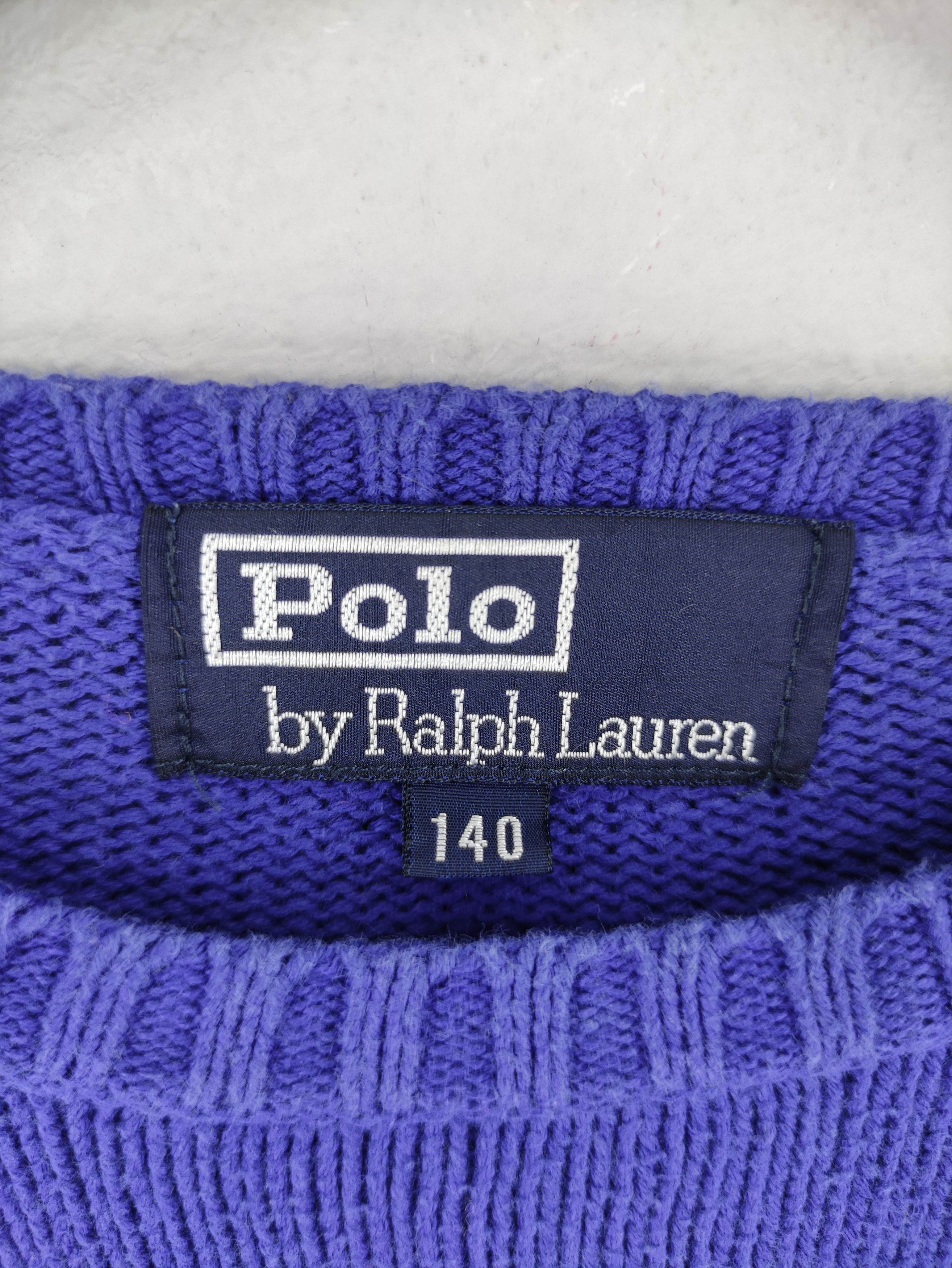 Polo Ralph Lauren Vintage Polo Ralph Lauren Knit Sweater Jumper Striped Size US S / EU 44-46 / 1 - 4 Thumbnail