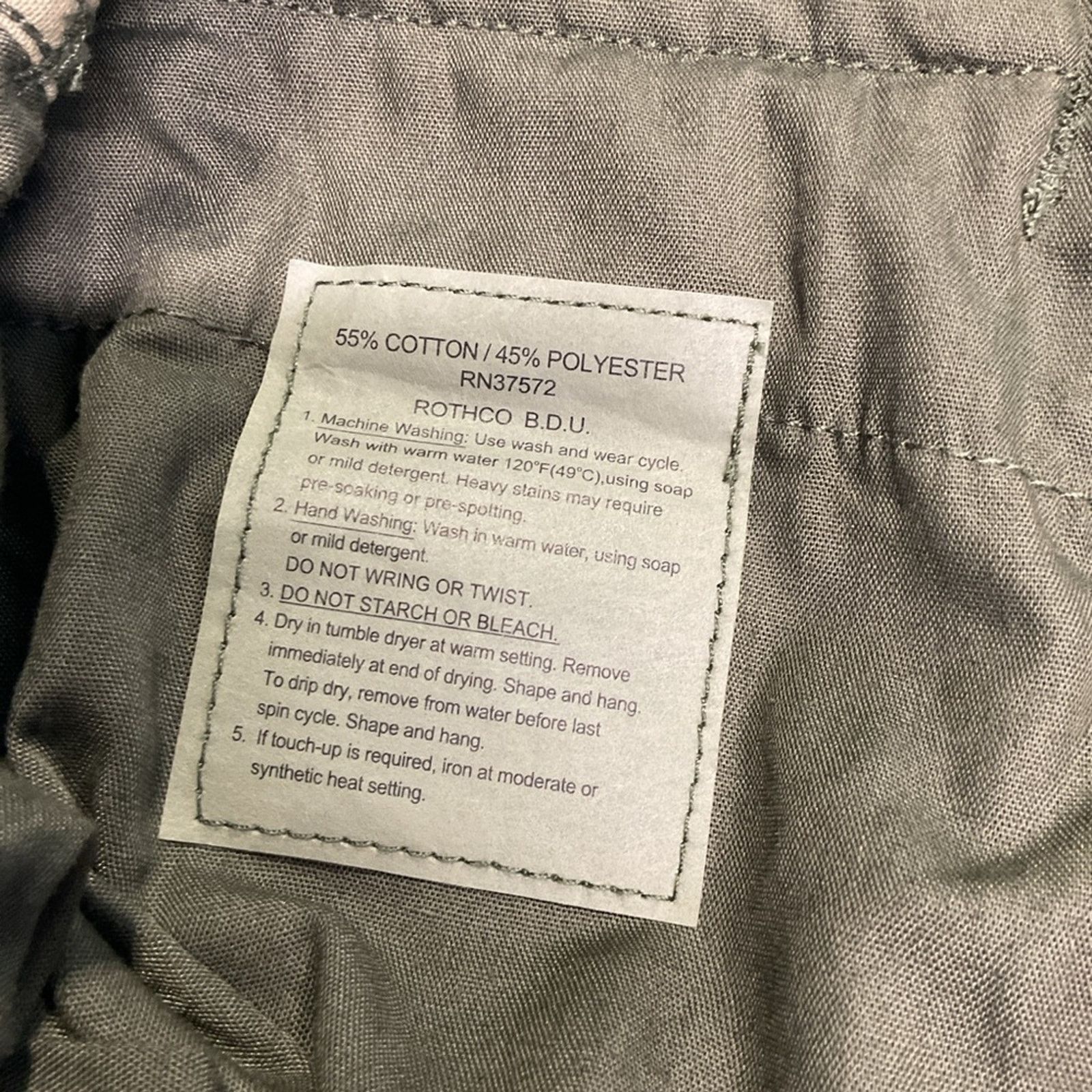 Vintage Coal & Terry Dual Camo Pants Size US 28 / EU 44 - 4 Thumbnail
