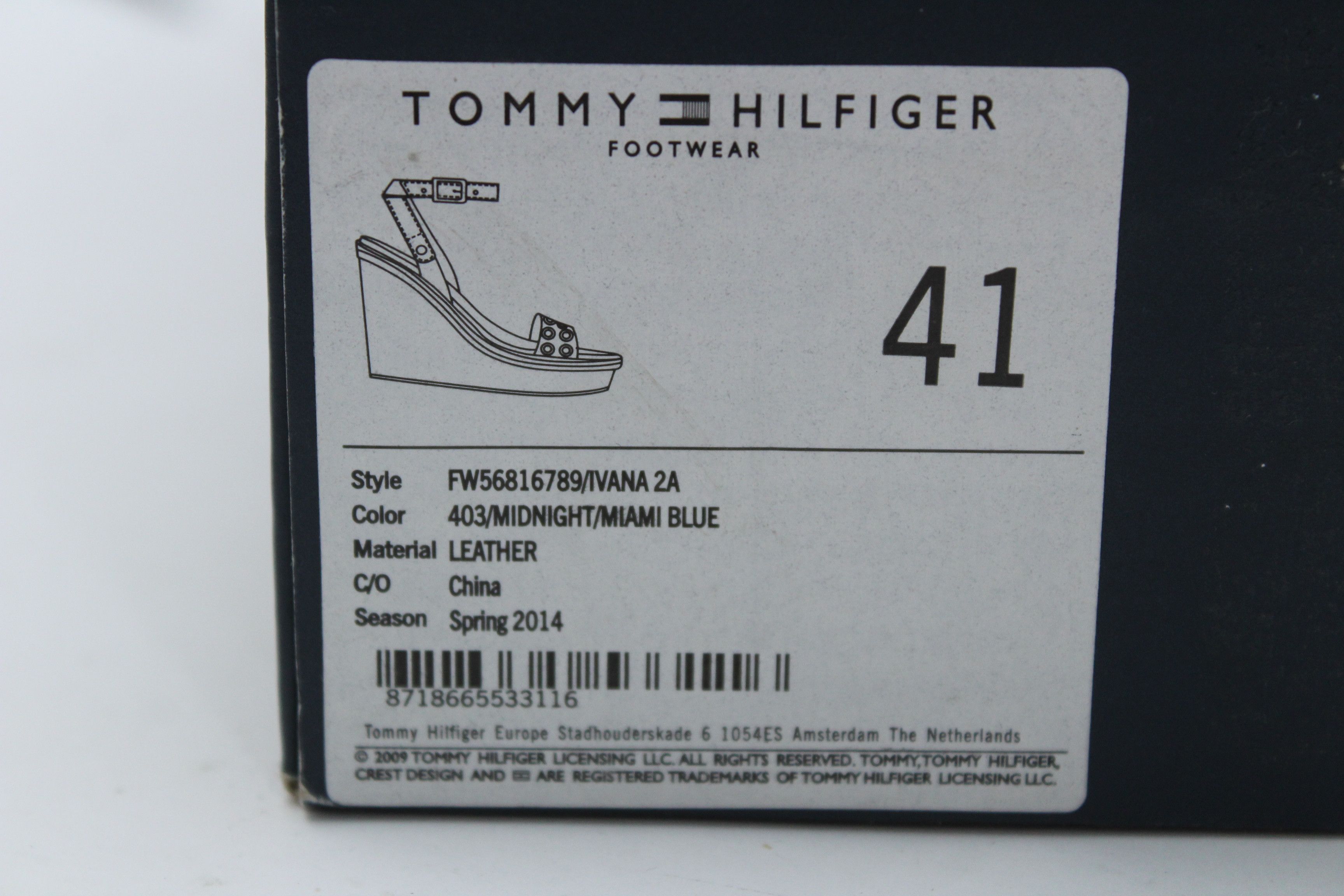 Tommy Hilfiger Tommy Hilfiger Sandals Miami Blue Size 41 New Authentic Size US 11 / IT 41 - 16 Thumbnail