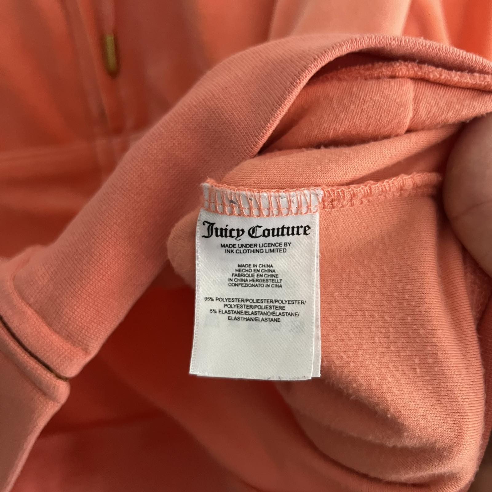 Juicy Couture Juicy Couture Velour Sport Zip Hoodie Sz M Size M / US 6-8 / IT 42-44 - 4 Thumbnail