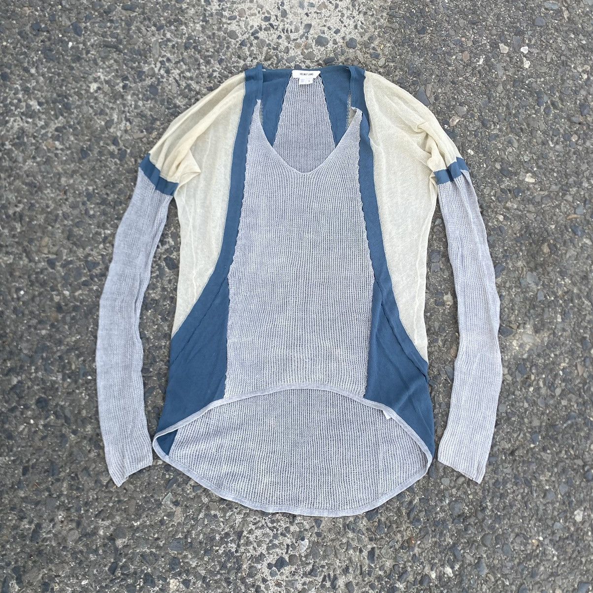 Helmut Lang Helmut lang Sheer Knit Longsleeve Size US XS / EU 42 / 0 - 1 Thumbnail