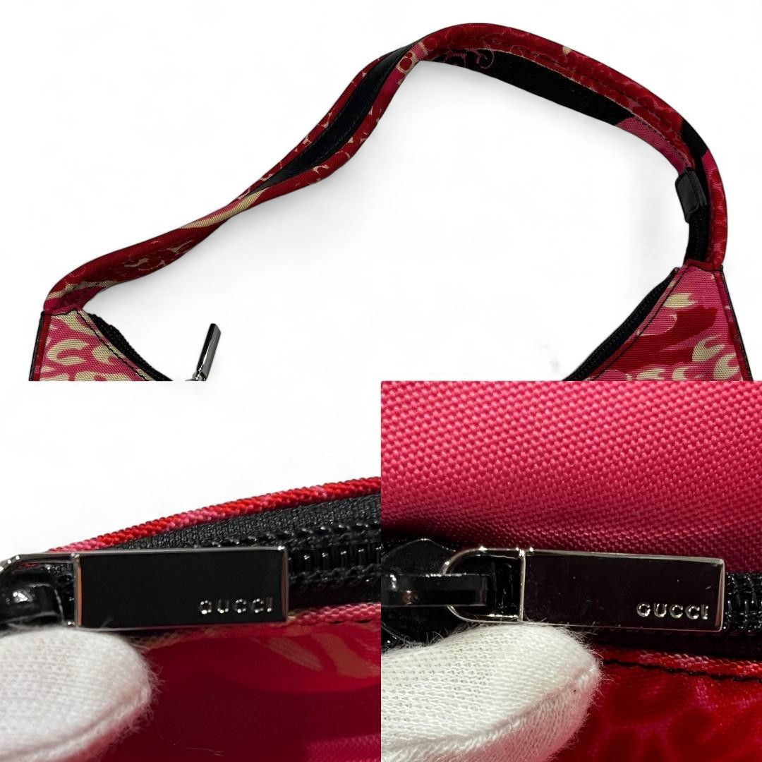 Gucci Gucci - Handbag One Shoulder Bag Flower Red Size ONE SIZE - 6 Thumbnail