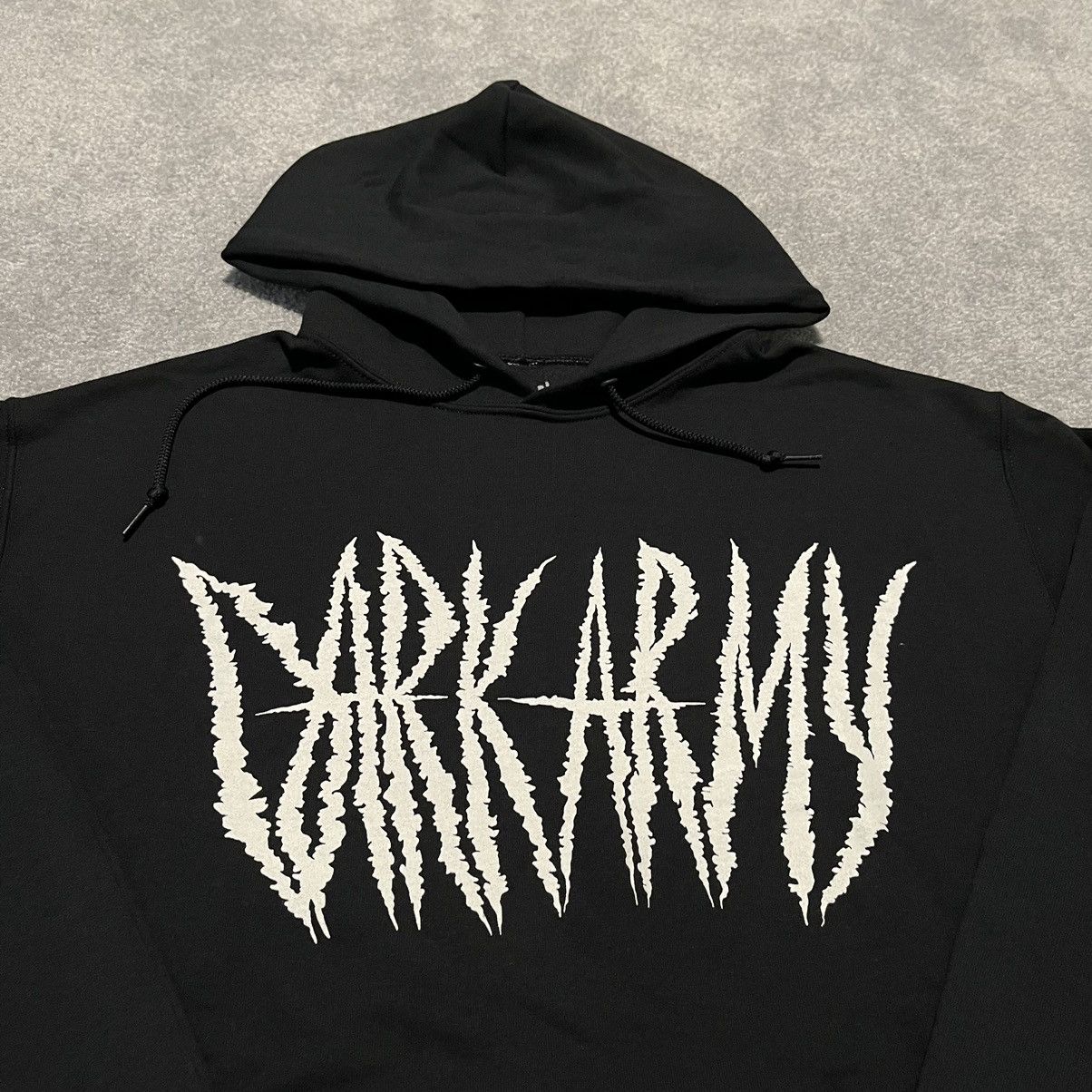 Plague Boulevard Lil Darkie Spider Gang Small Dark One Dark Army Metal Hoodie Size US L / EU 52-54 / 3 - 3 Thumbnail