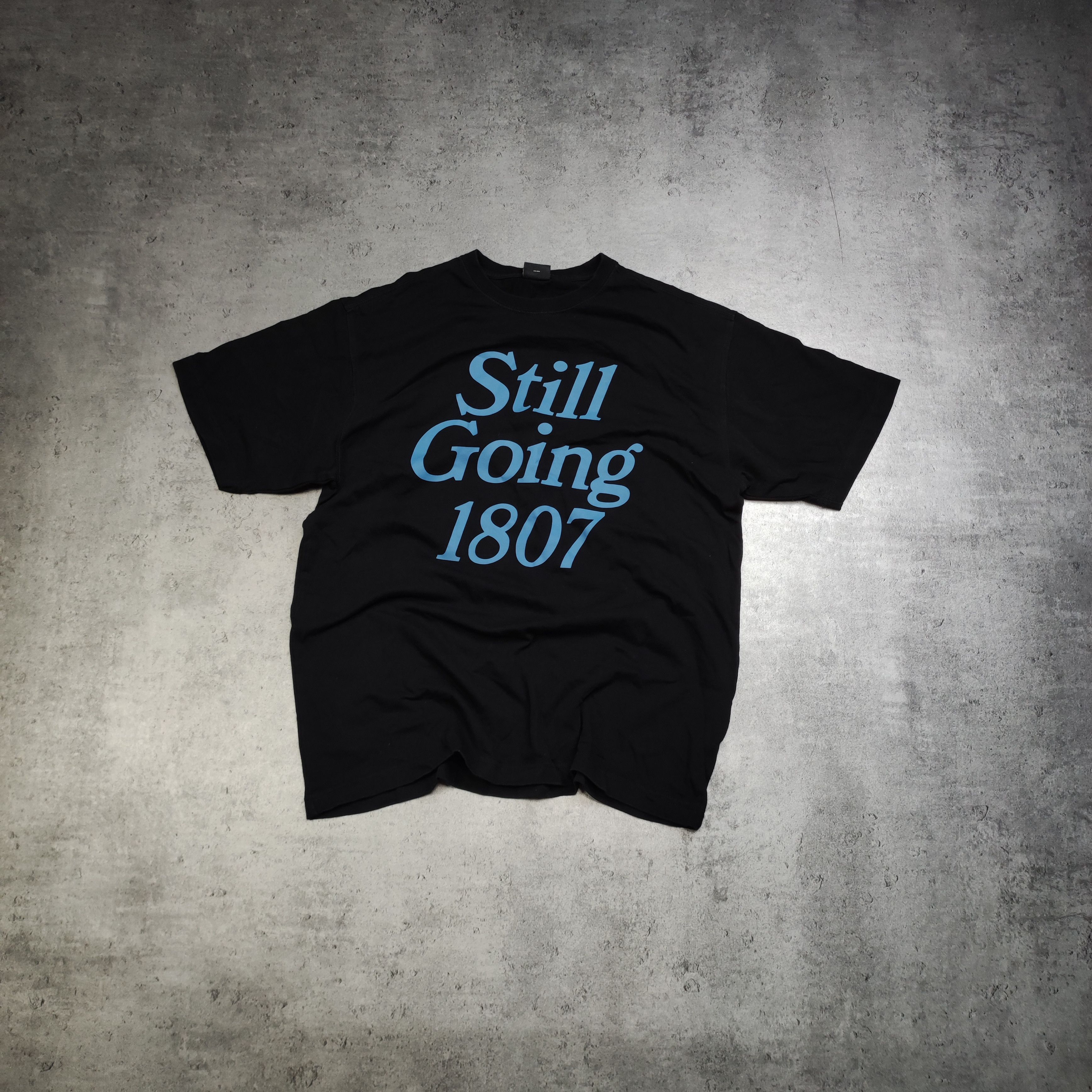 Other 1807 Still Going Big Back Logo Black Tshirt Size US L / EU 52-54 / 3 - 1 Thumbnail