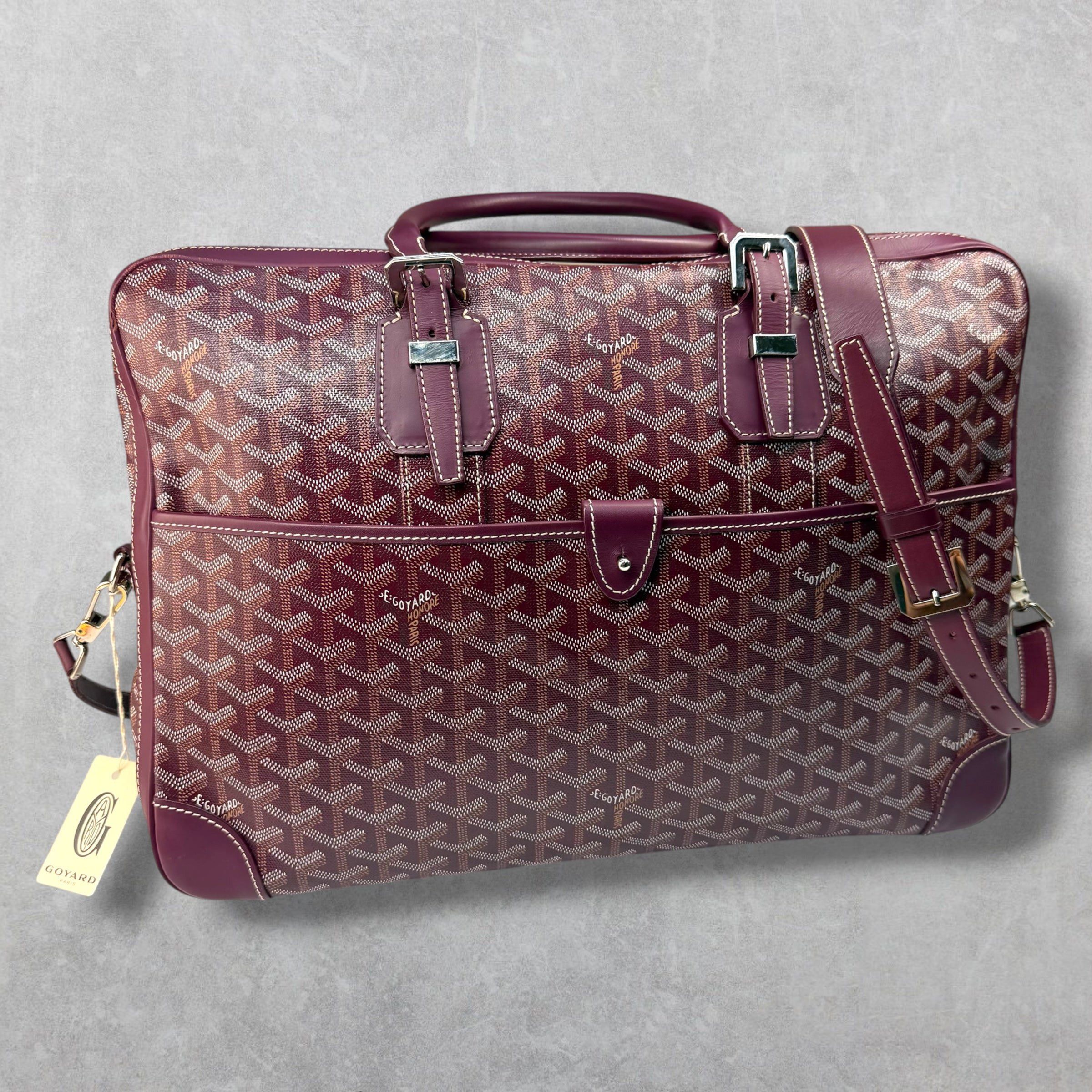 Goyard Goyard Bordeaux Ambassade PM w/ Cuir MM Strap Size ONE SIZE - 3 Thumbnail