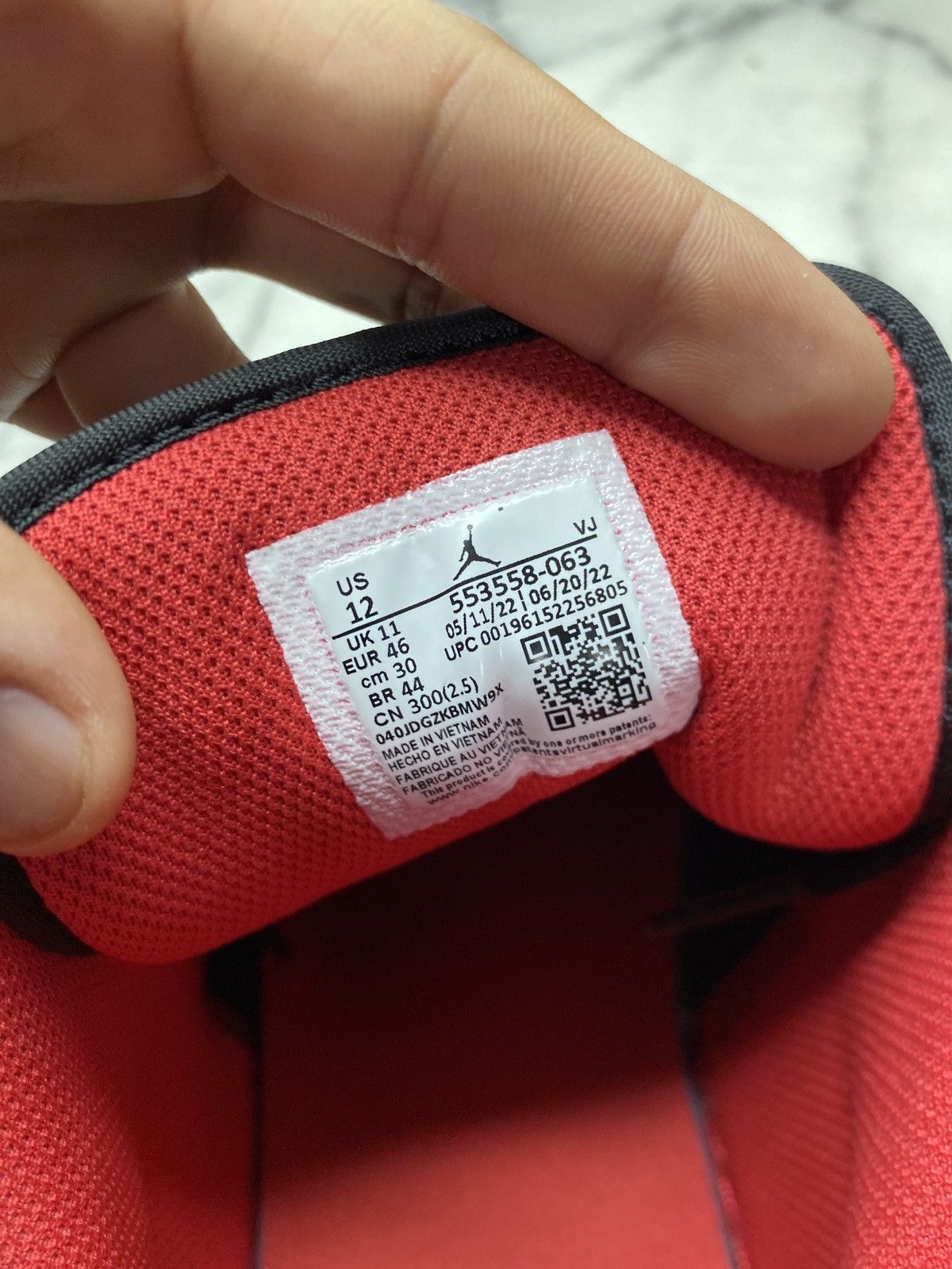 Jordan Brand Jordan 1 low fire red Size US 12 / EU 45 - 2 Thumbnail