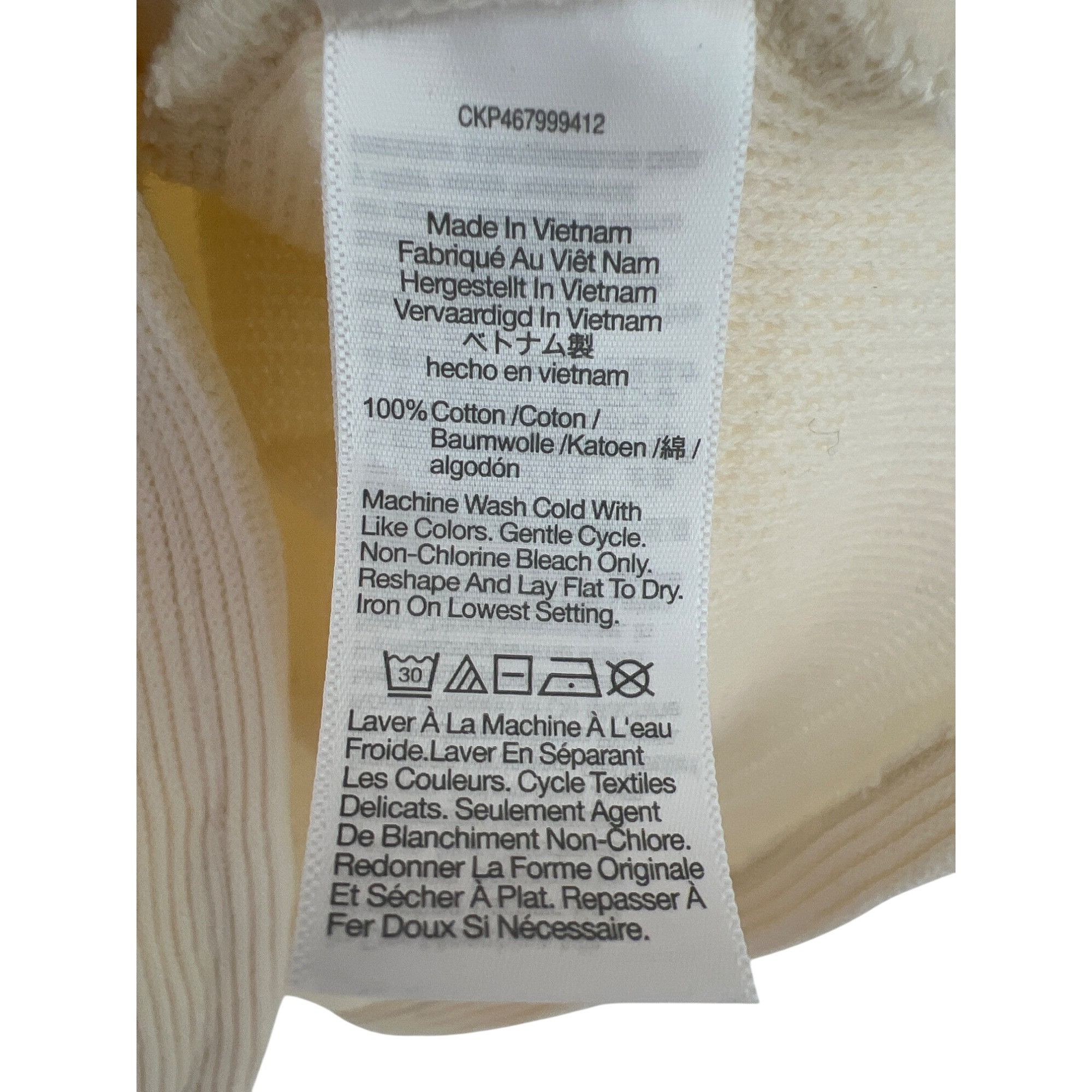 Madewell Madewell Ribbed Ivory Funnel Neck Sweater Size S / US 4 / IT 40 - 7 Thumbnail