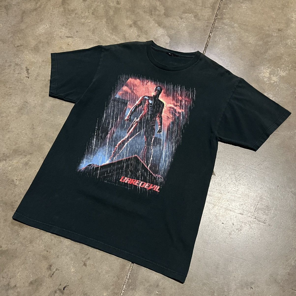 Marvel Comics Vintage Daredevil Marvel Comic Book Promo Graphic Tee Y2K Size US L / EU 52-54 / 3 - 2 Thumbnail