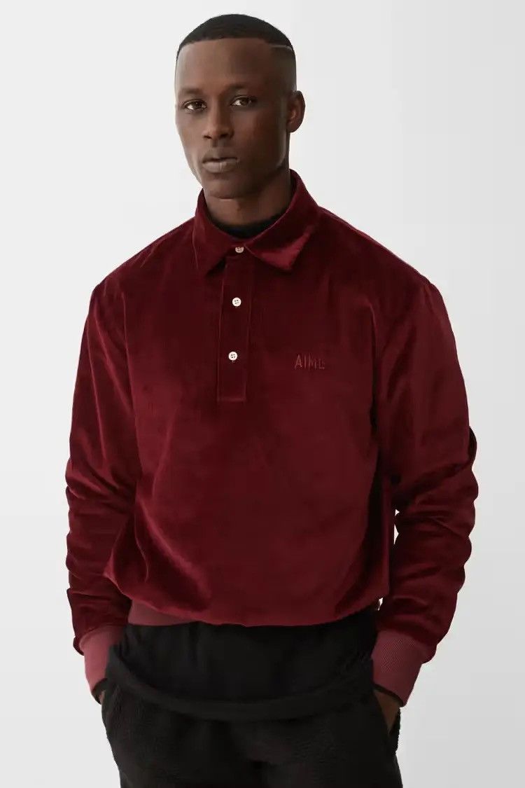 Aime Leon Dore Aime Leon Dore velour sweatshirts jumper polo long sleeve Size US M / EU 48-50 / 2 - 2 Thumbnail
