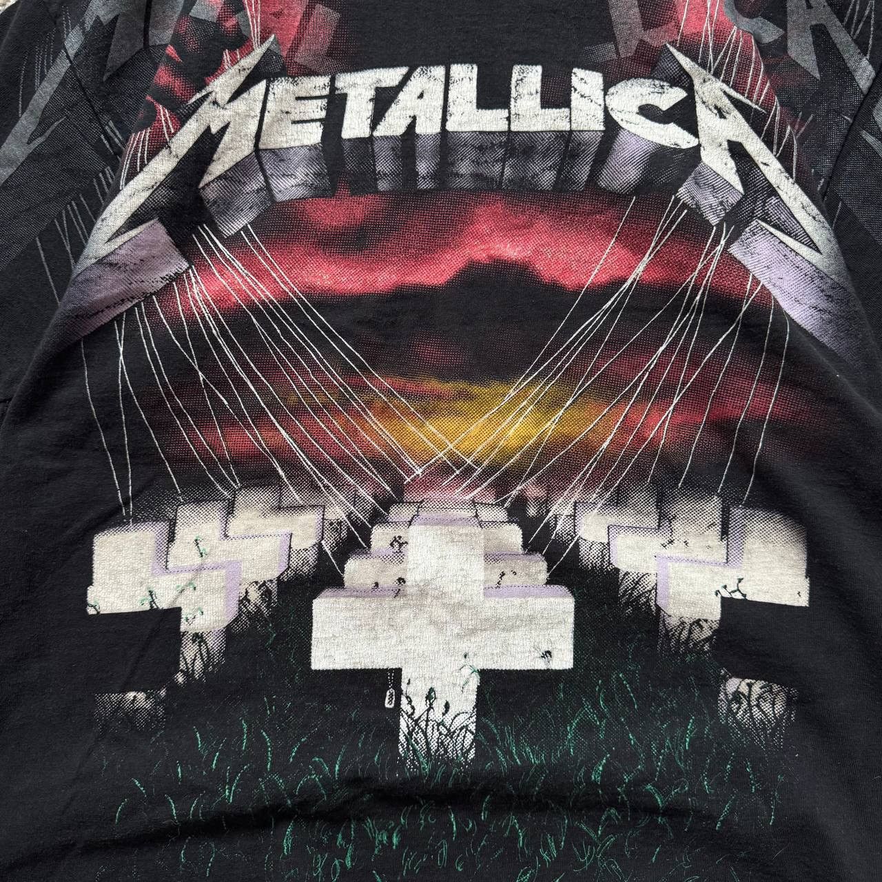 Band Tees Metallica Master of Puppets Vintage 2013 Band T Shirt Size US L / EU 52-54 / 3 - 3 Thumbnail