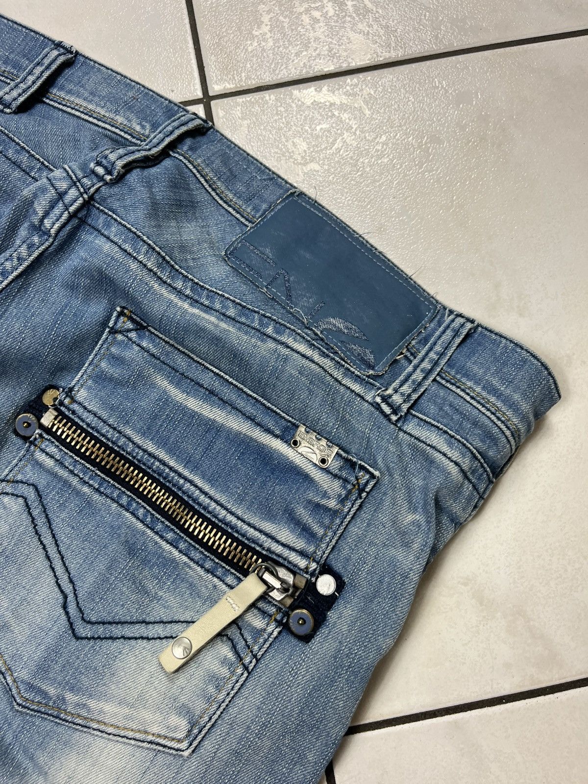 Energie × Vintage Vintage Energie emerson distressed denim jeans baggy pants Size US 38 / EU 54 - 17 Thumbnail
