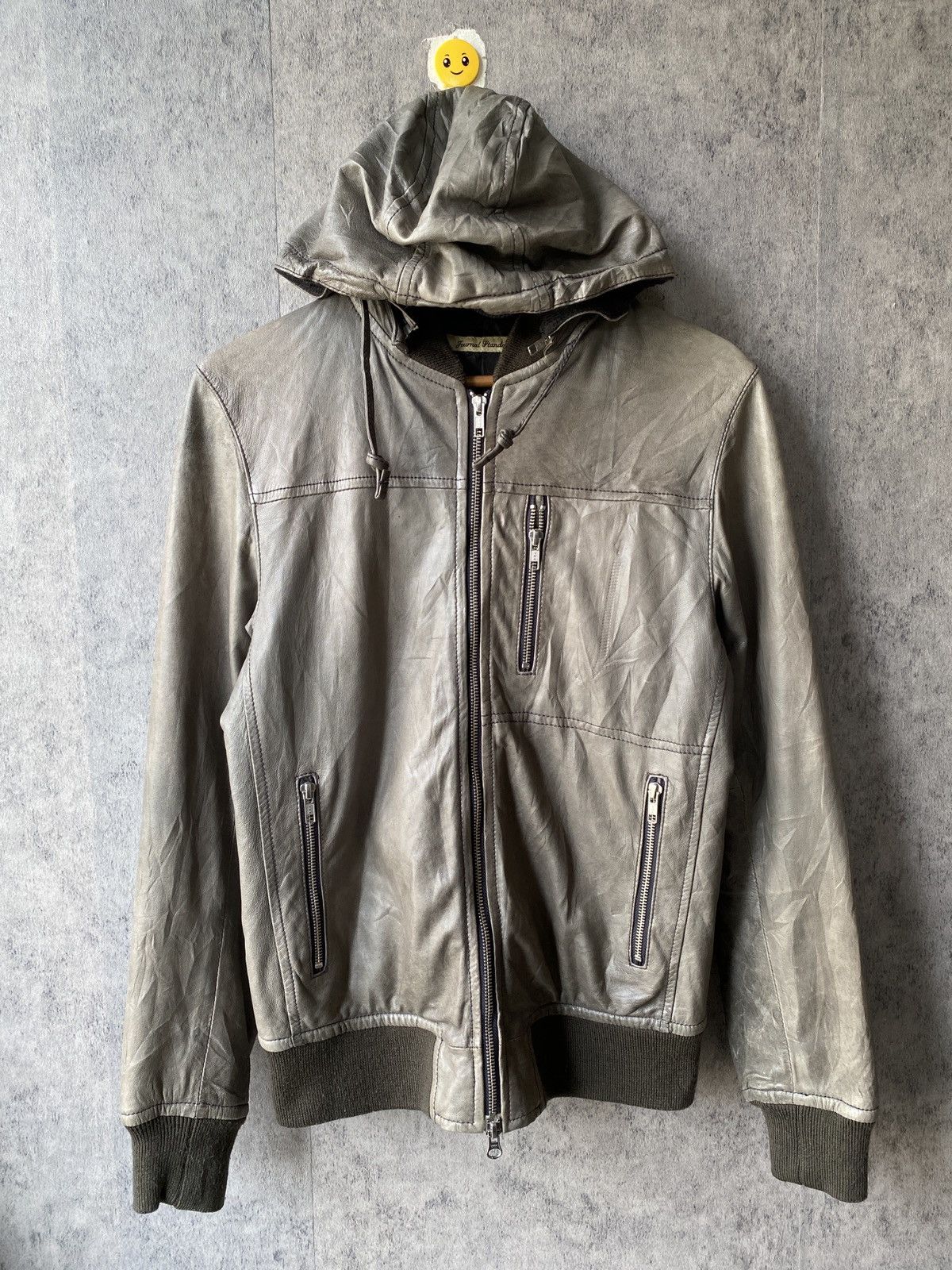 Journal Standard Journal Standard Sheep Skin Leather Patina Design Hoodie Size US M / EU 48-50 / 2 - 2 Thumbnail