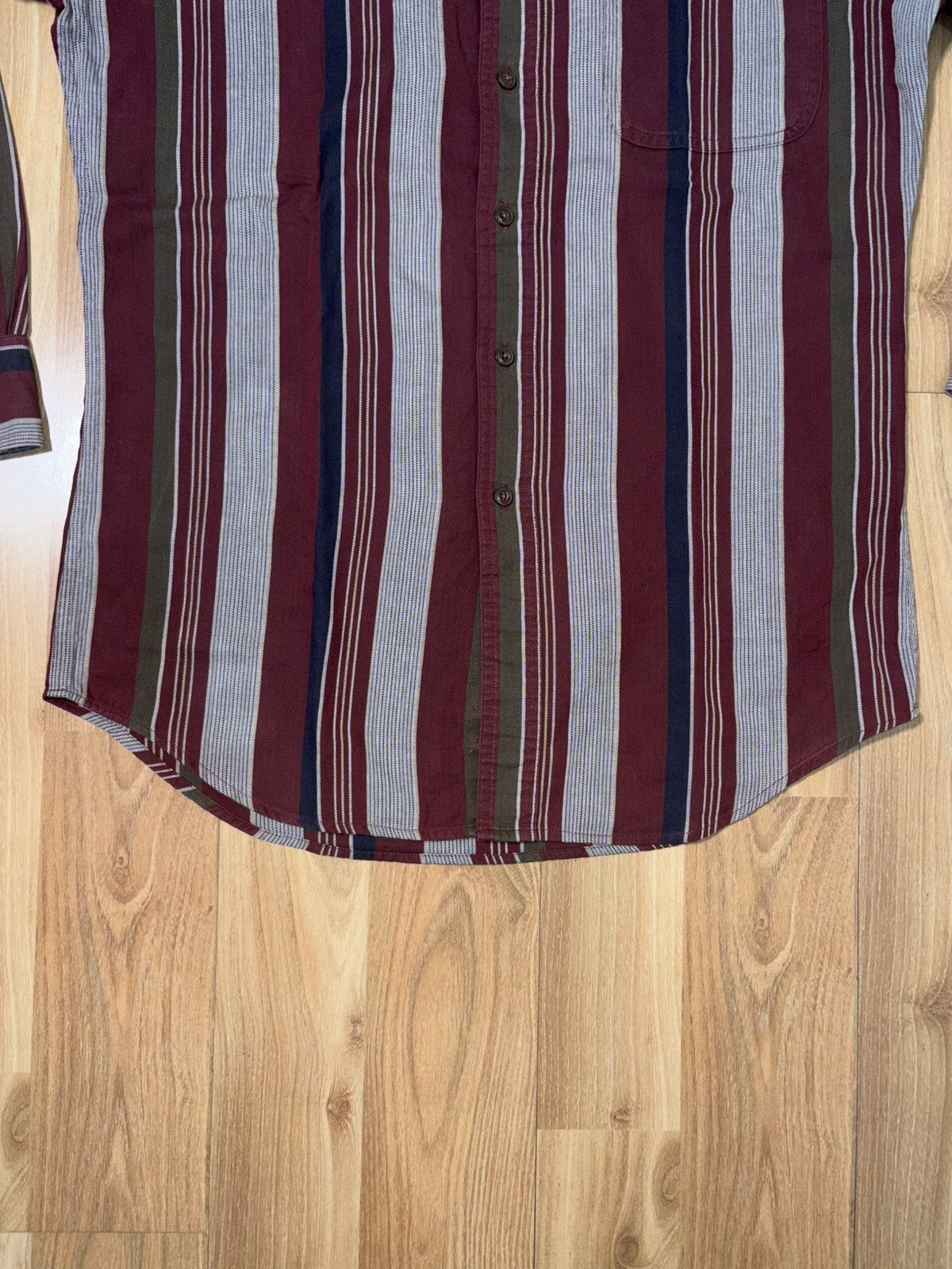 Ralph Lauren VTG 90s Chaps RalphLauren MultiStripe HerringboneShirt SizeS Size US S / EU 44-46 / 1 - 4 Thumbnail