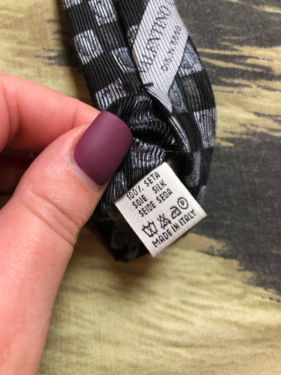Valentino Valentino Cravatte Men's Luxury Silk Tie Size ONE SIZE - 4 Thumbnail