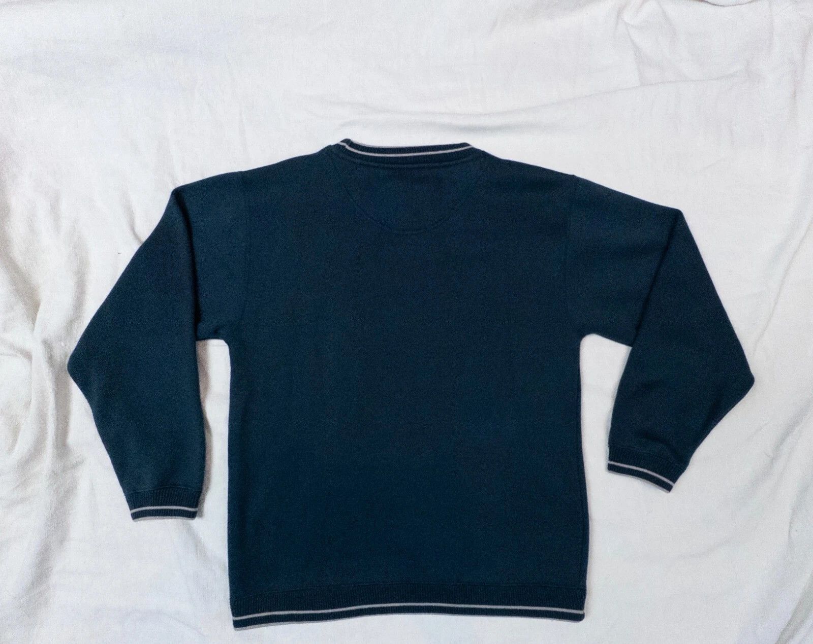 Nike 90s Vintage Nike Sweatshirt Dark Green-Blue Small sweater Size US S / EU 44-46 / 1 - 6 Thumbnail