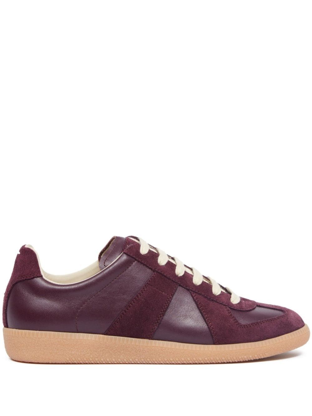 Maison Margiela oc11z0825 Replica Low-Top Sneakers in Bordeaux Red Size US 5 / IT 35 - 1 Thumbnail